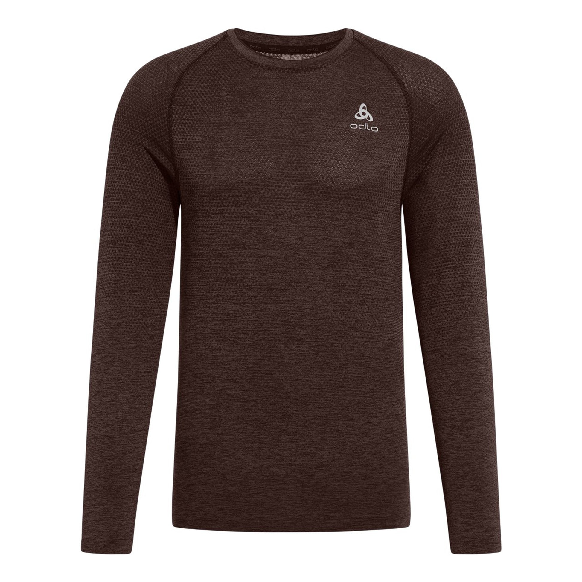 Odlo Essential Seamless Longsleeve Herren-Braun