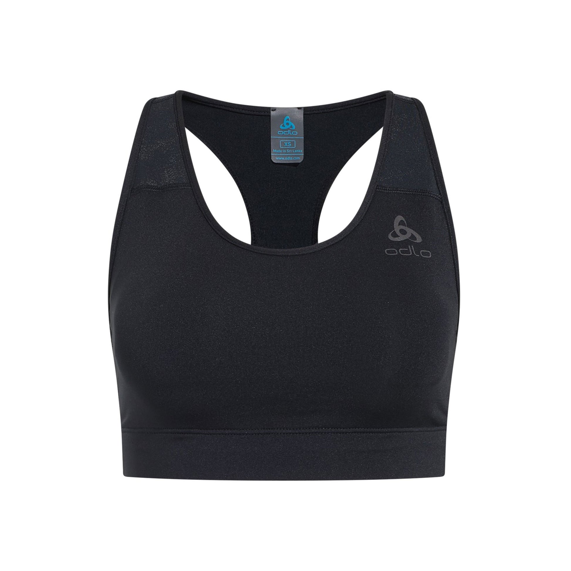 Odlo Essential Bralette Print Sport-BH Damen - schwarz,