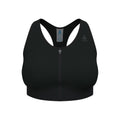 Seamless High Sport-BH Damen-Schwarz