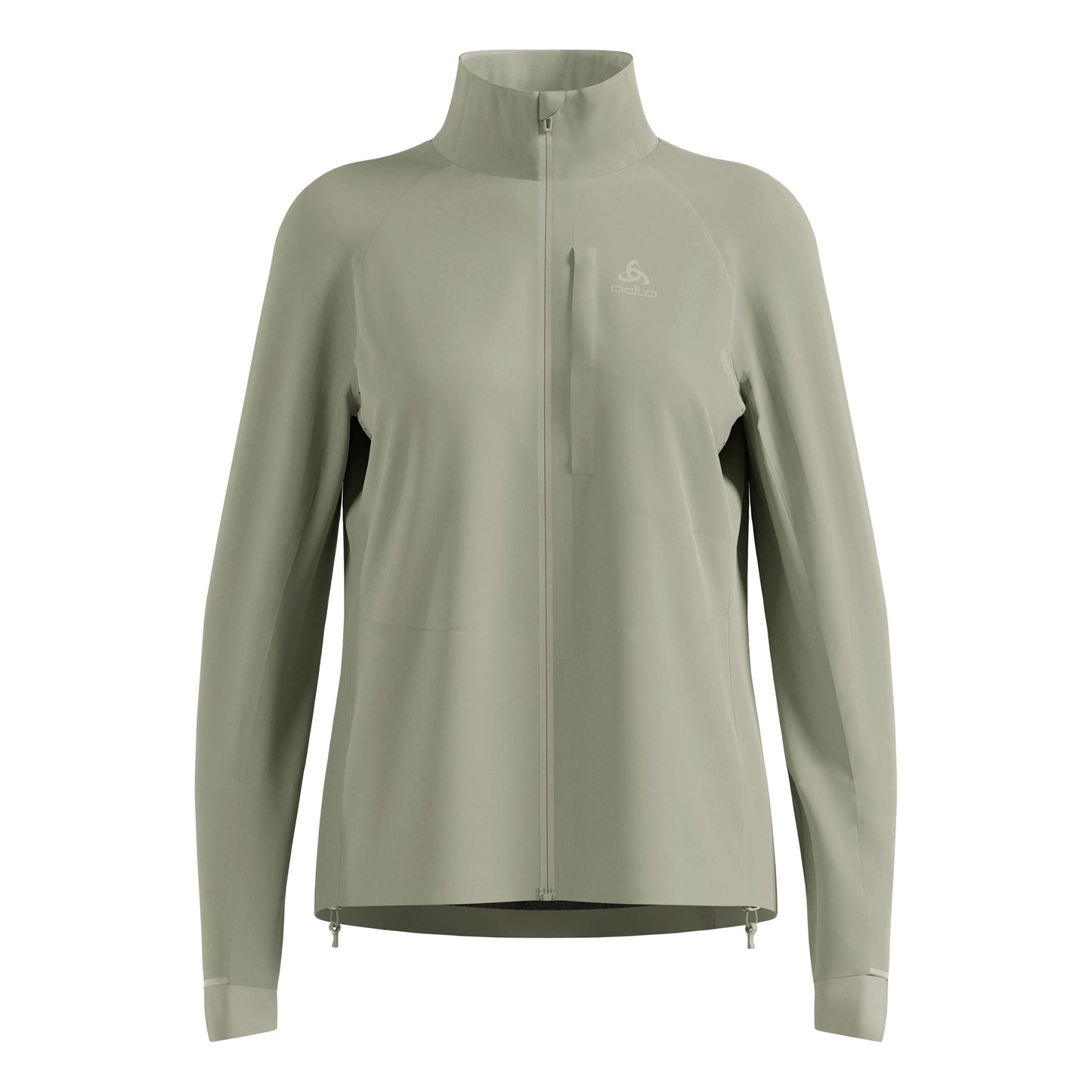 Odlo Zeroweight Pro Warm Laufjacke Damen-Oliv