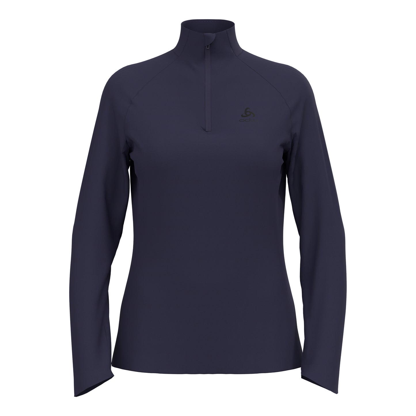 Odlo Essential 1/2 Zip Laufshirt Damen-dunkelblau