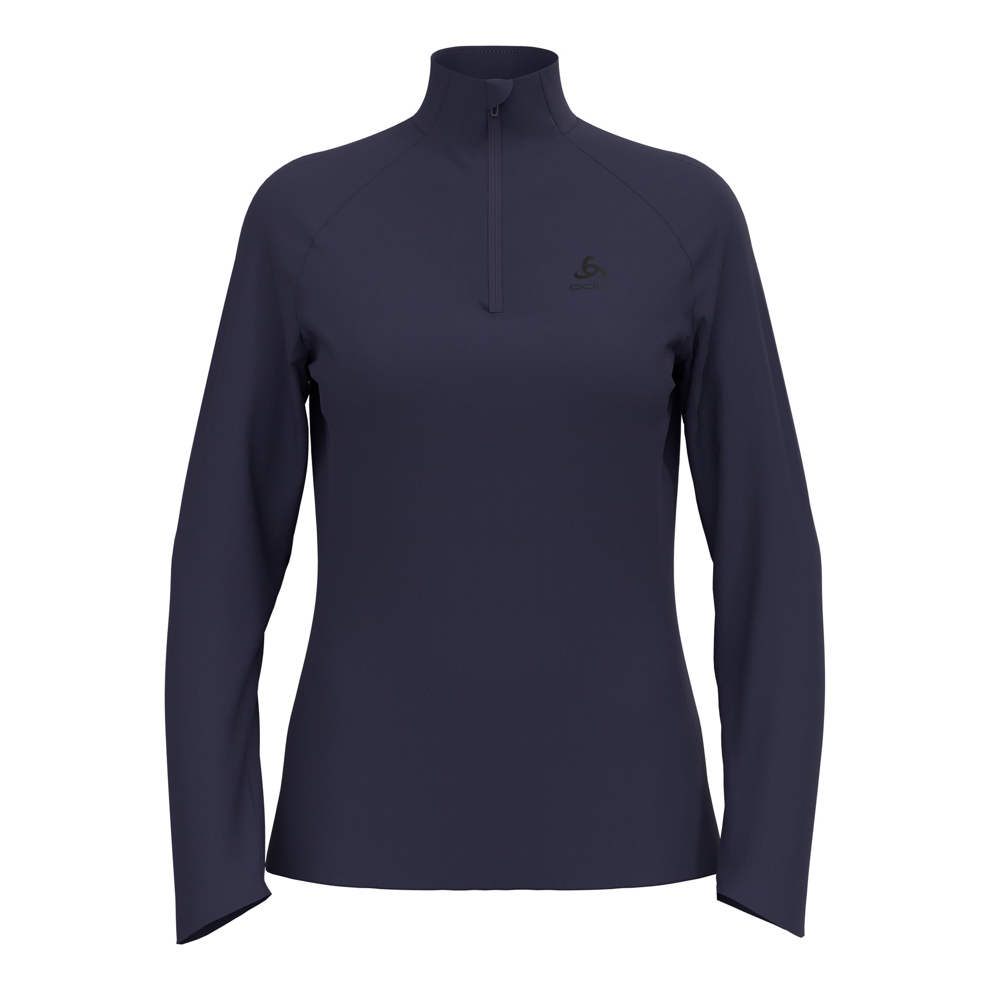 Odlo Essential 1/2 Zip Laufshirt Damen-dunkelblau