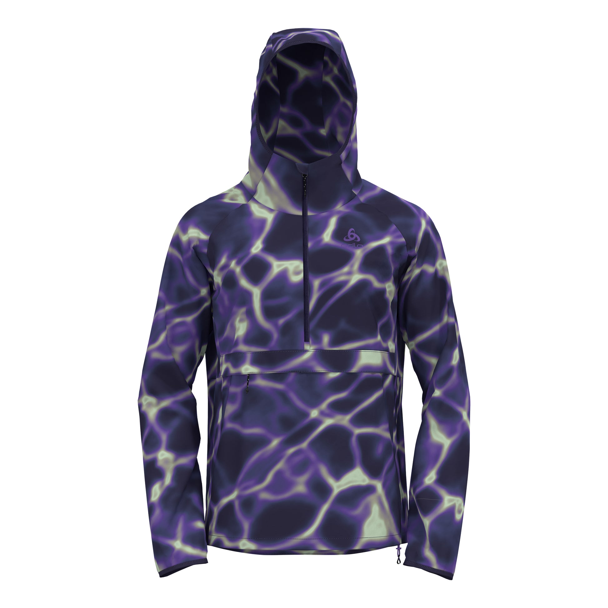 Odlo Zeroweight Print Laufjacke Herren-Lila