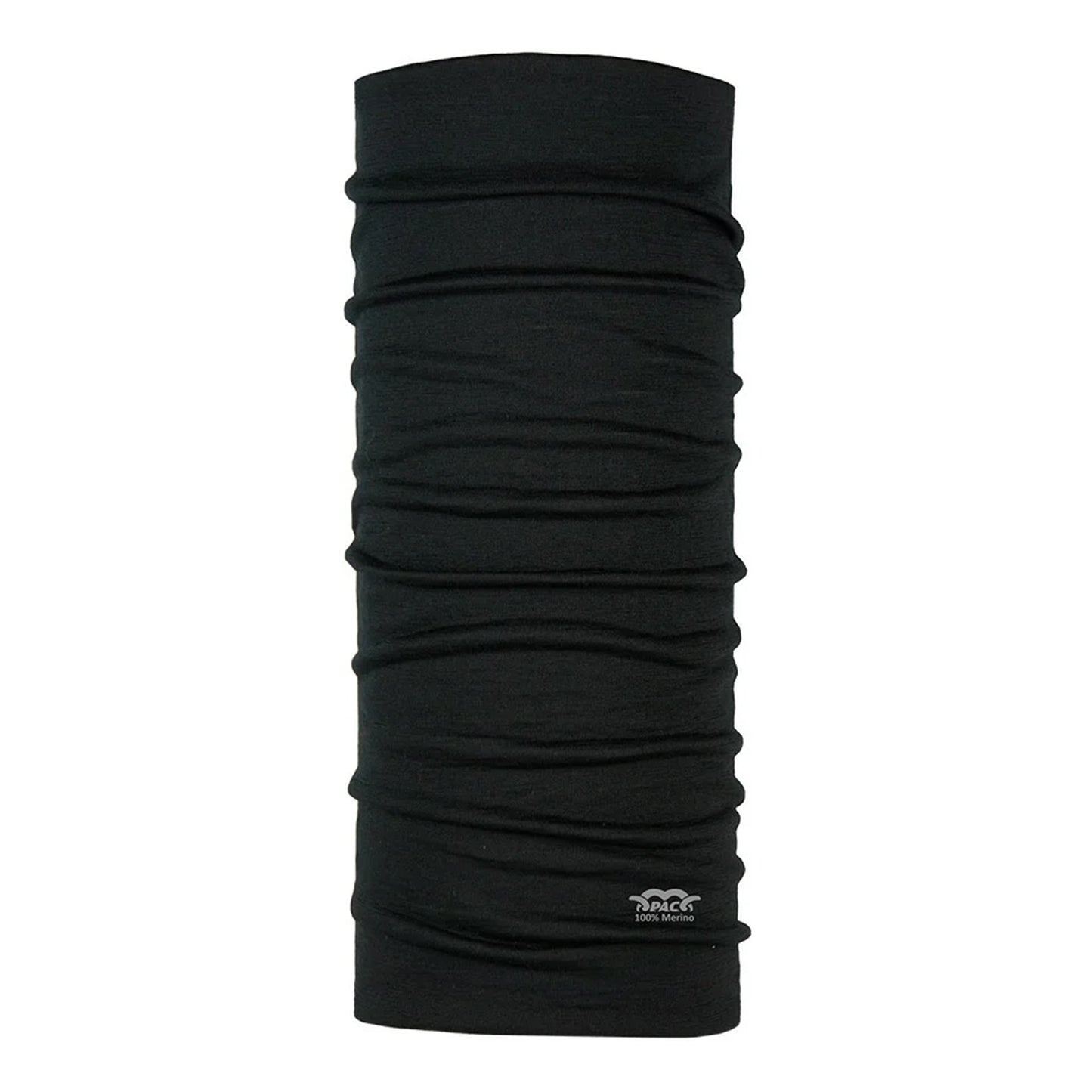 P.A.C. Merino Wool Schlauchtuch-Schwarz