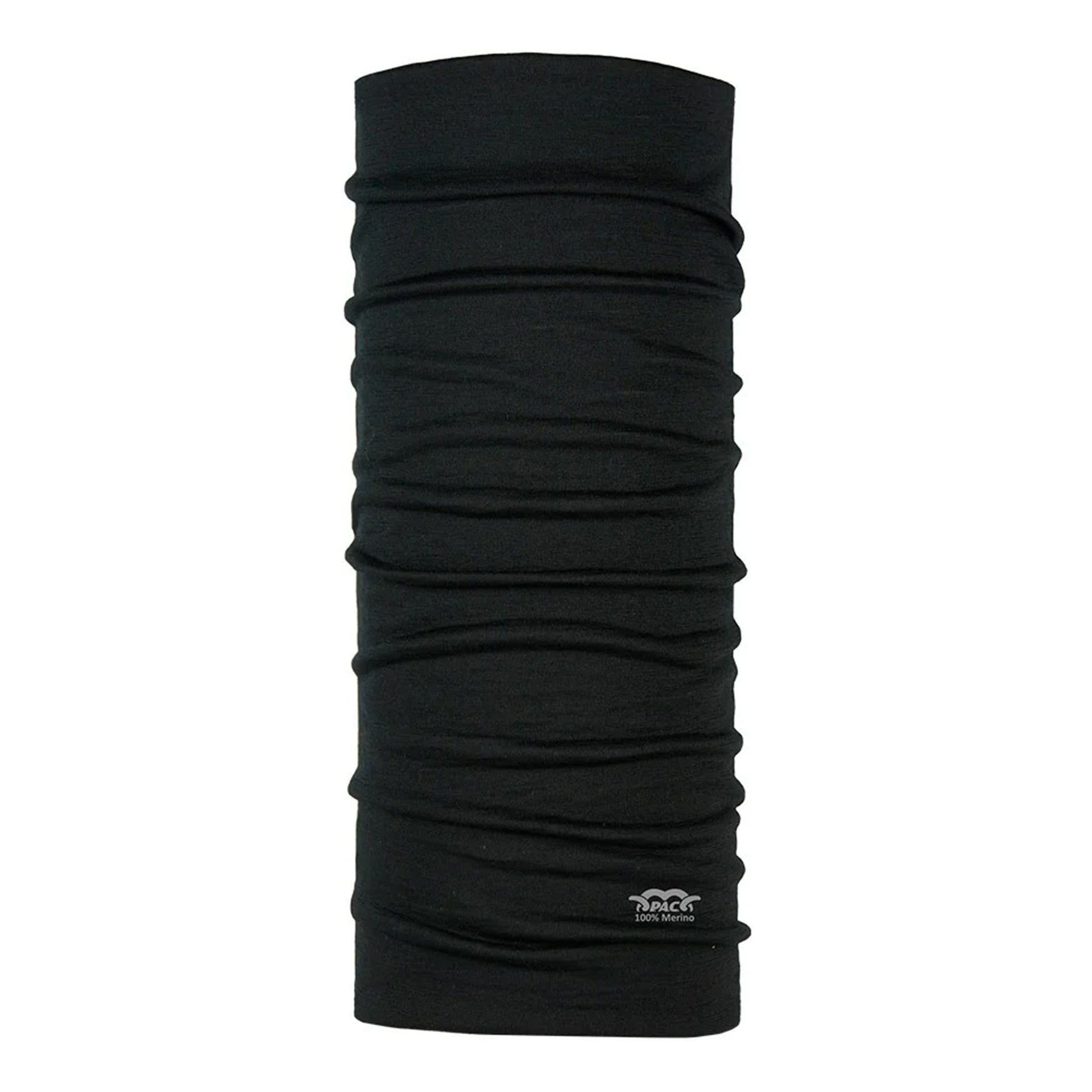 P.A.C. Merino Wool Schlauchtuch-Schwarz