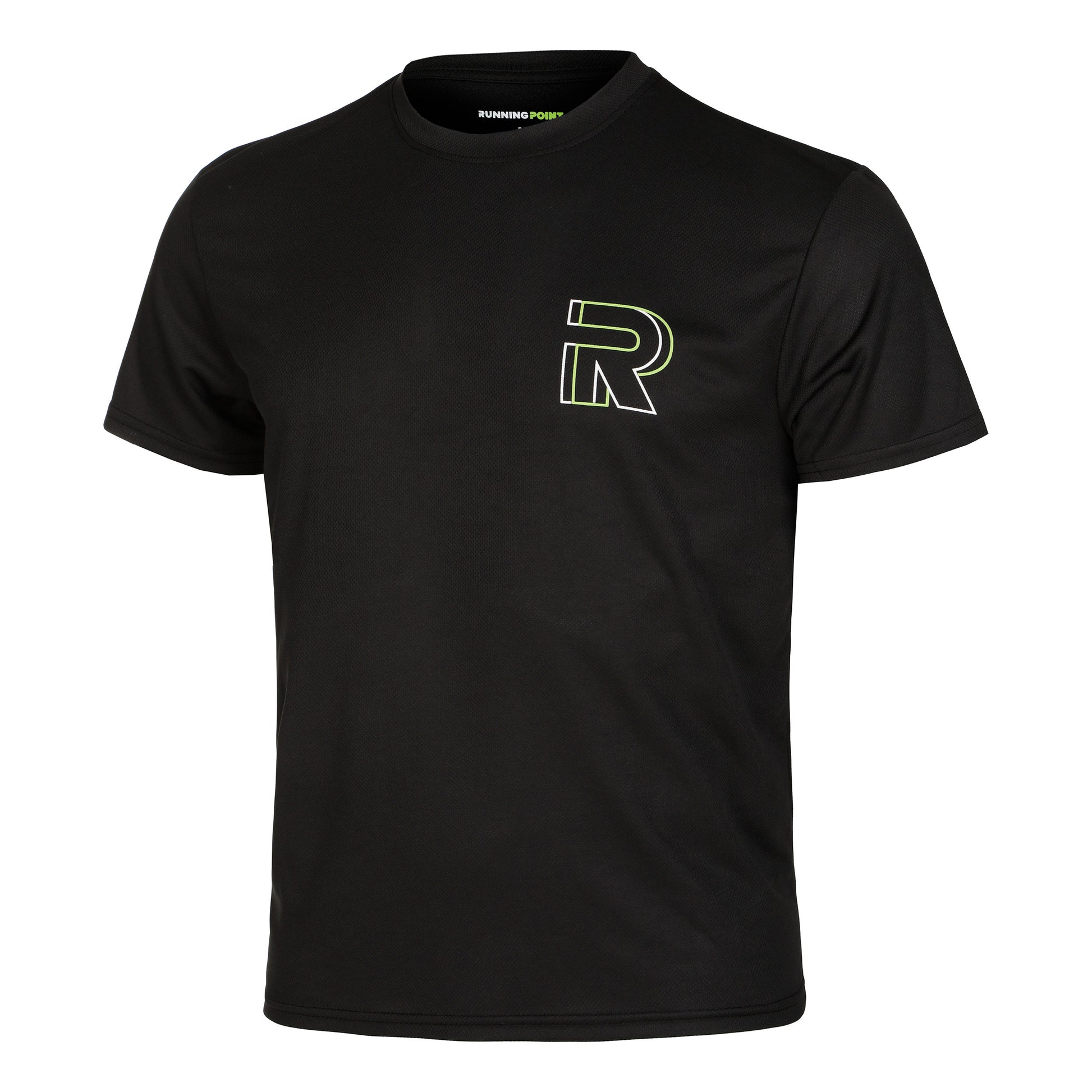 Running Point Basic Laufshirt Herren-Schwarz