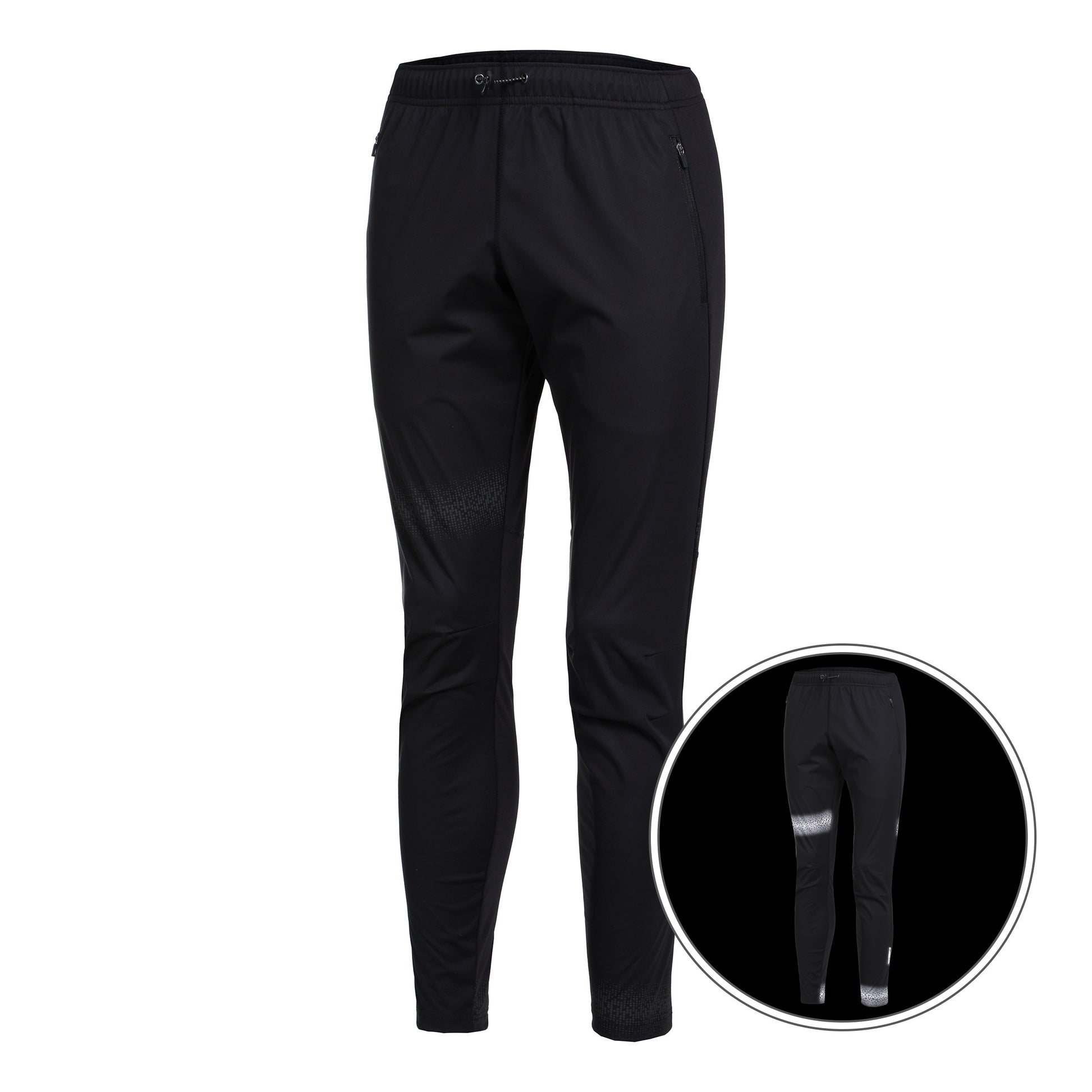 NEO Reflex-Tex Laufhose Herren-Schwarz
