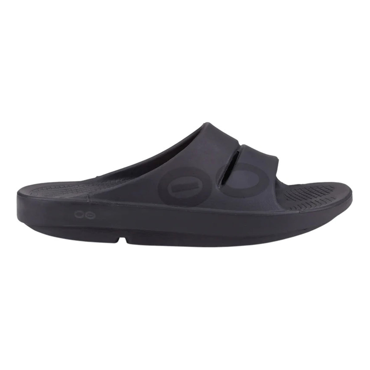 OOFOS Ooahh Sport Recoveryschuh Unisex - schwarz matt