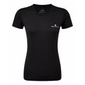 Core Laufshirt Damen-Schwarz,Weiß