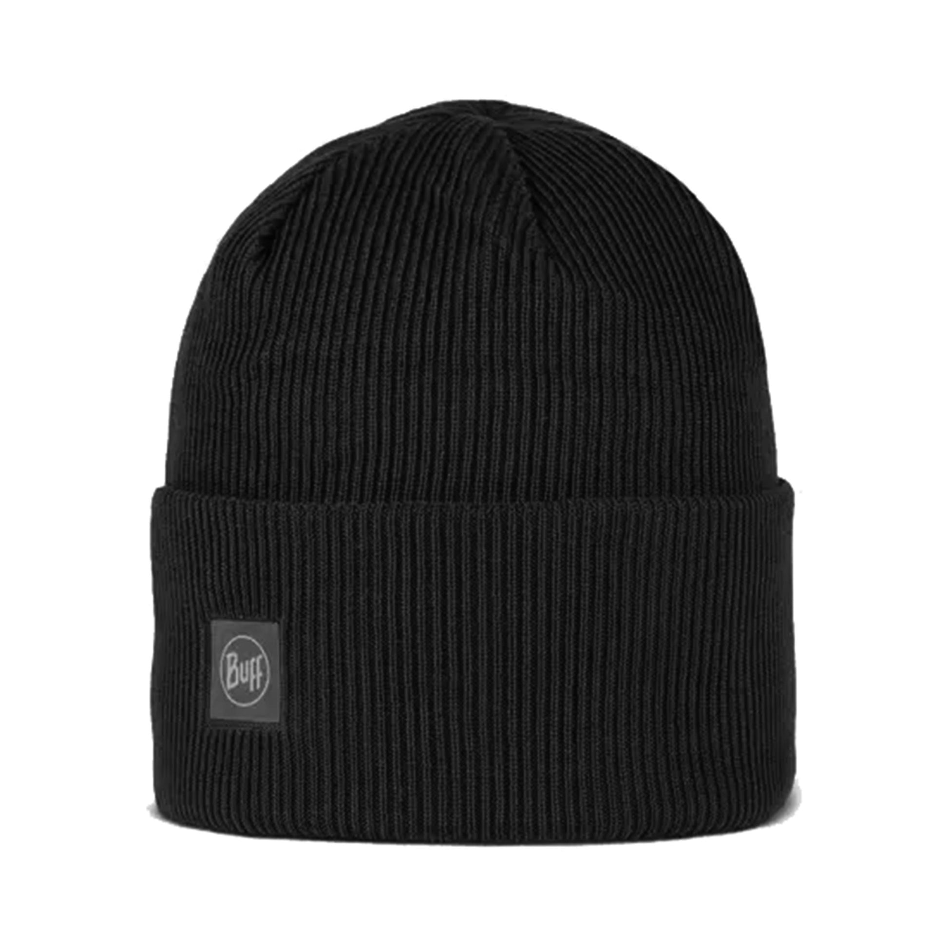 Buff Crossknit Mütze Unisex-schwarz