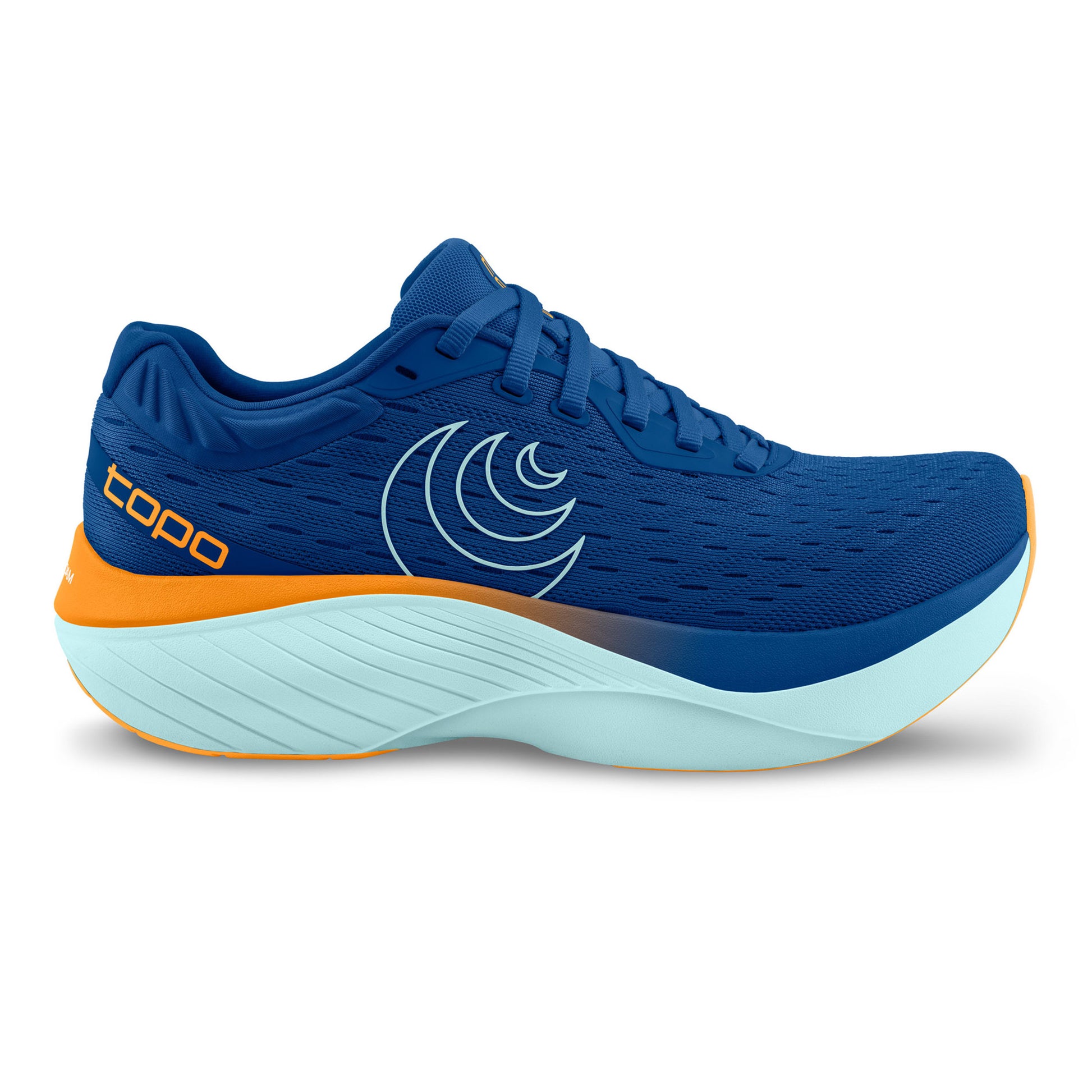 TOPO ATHLETIC Atmos Neutralschuh Herren - blau, orange
