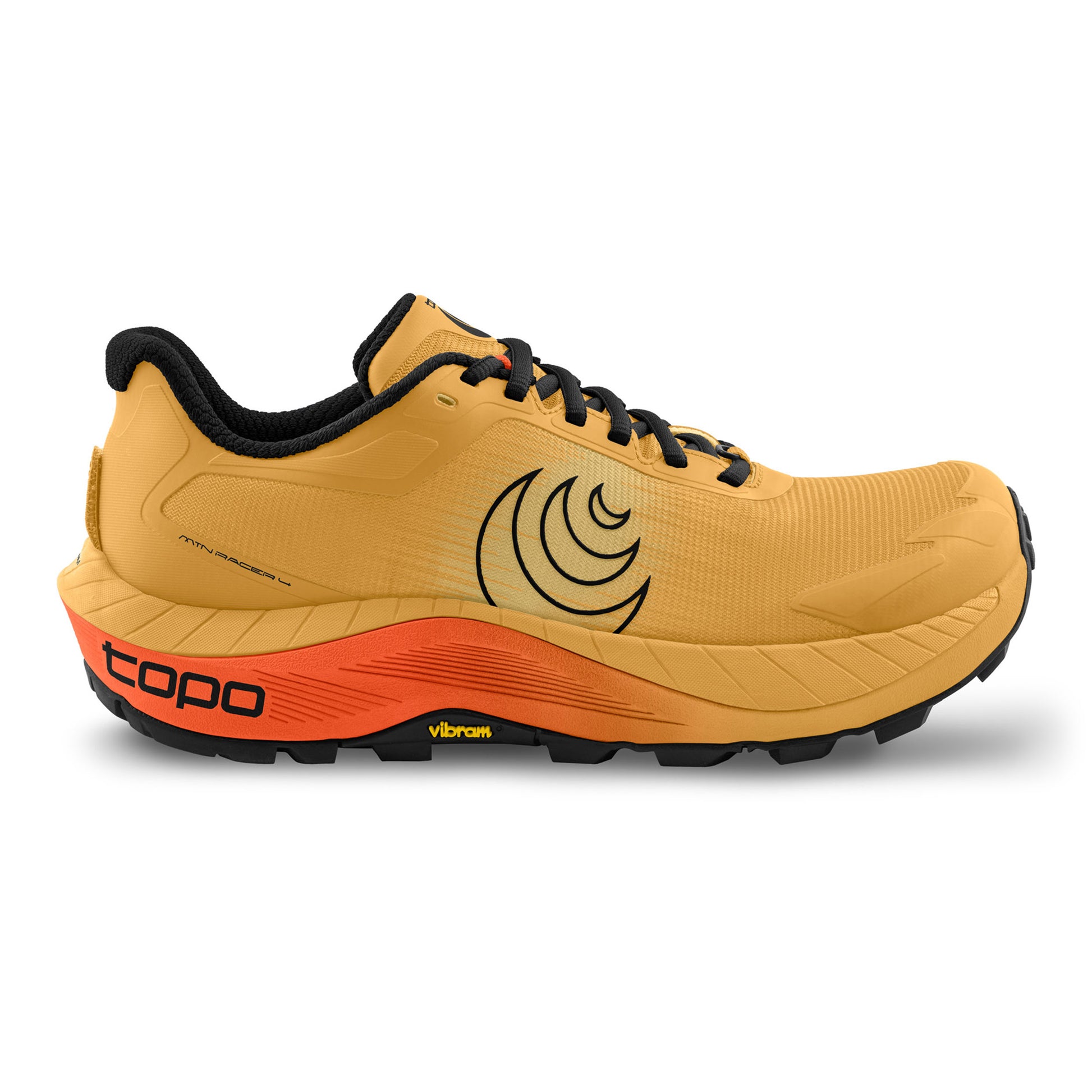 TOPO ATHLETIC MTN Racer 4 Trailschuh Herren - orange, schwarz