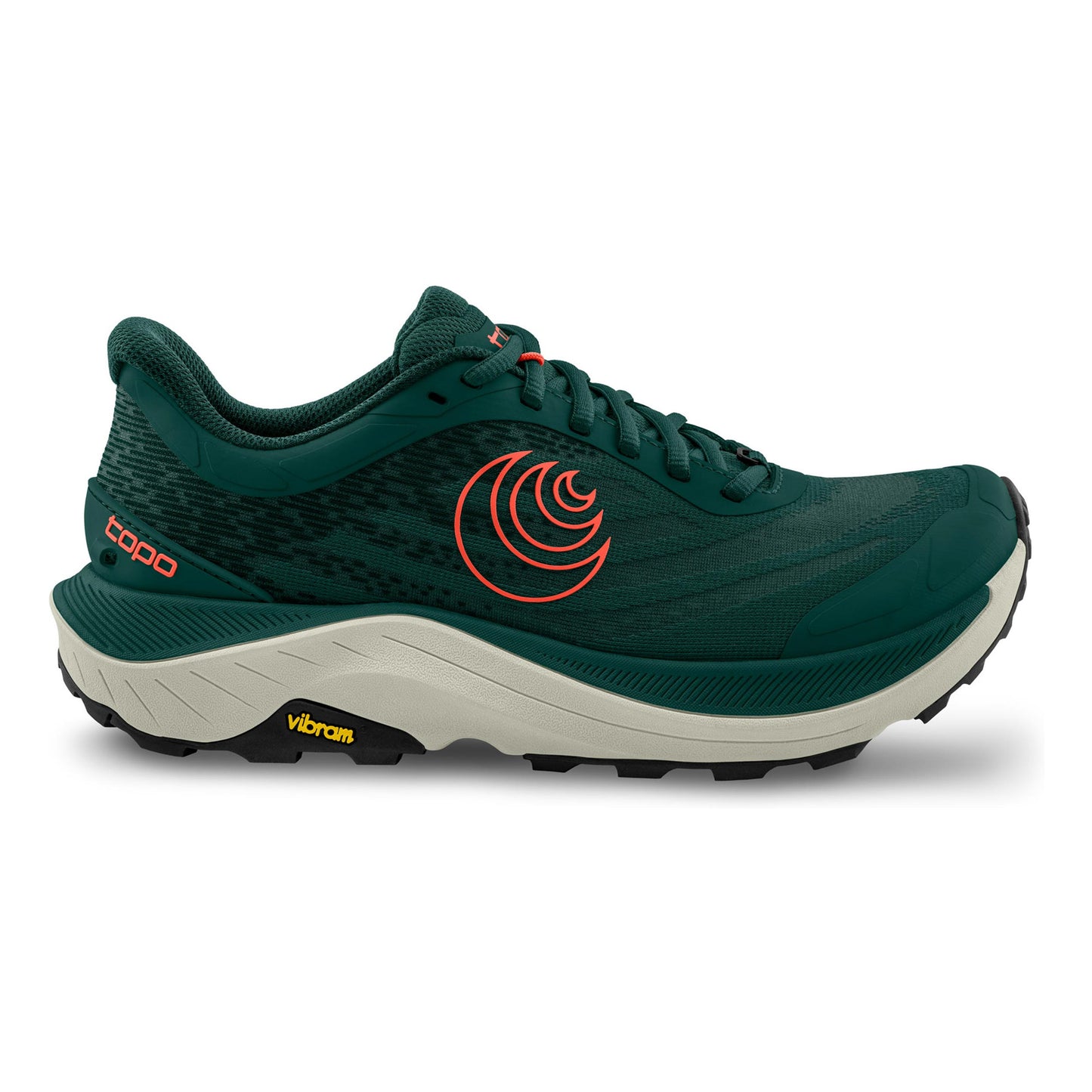 TOPO ATHLETIC Ultraventure 4 Trailschuh Herren - dunkelgrün, orange