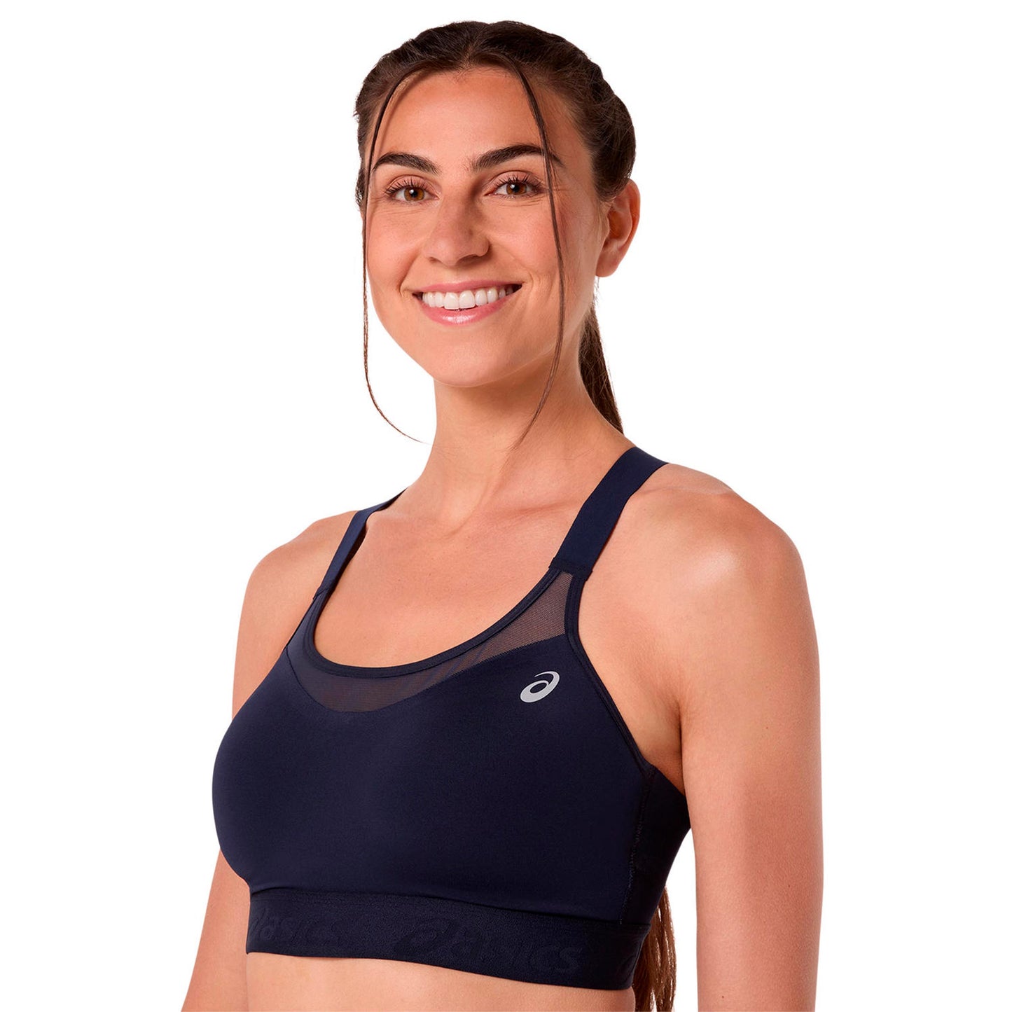 ASICS Road Combination  Sport-BH Damen - dunkelblau