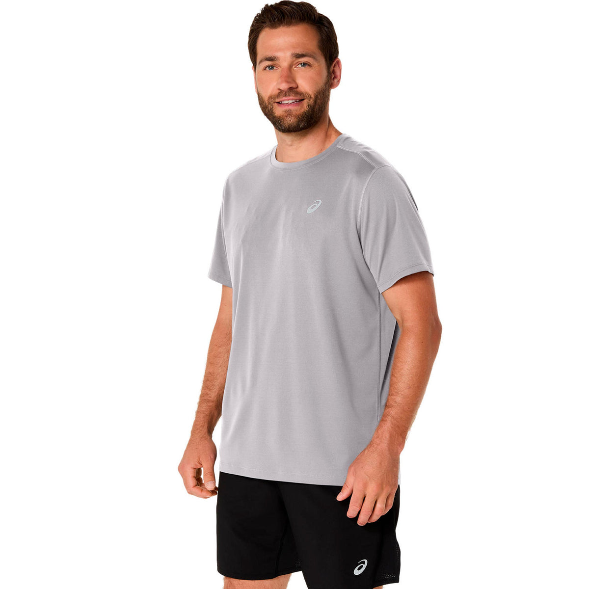ASICS Core  Laufshirt Herren - hellgrau