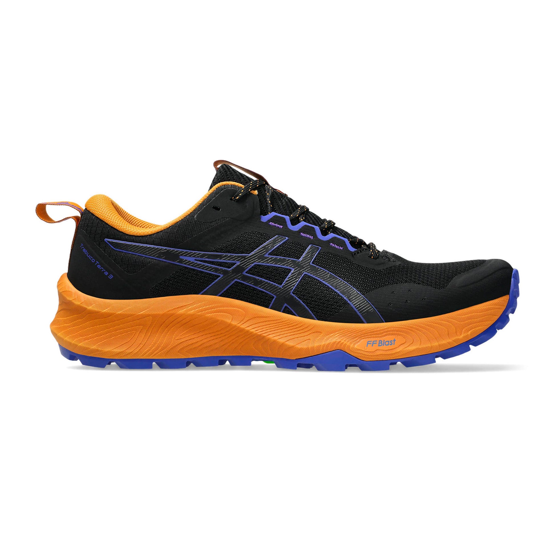 ASICS Trabuco Terra 3 Trailschuh Herren-schwarz, blau