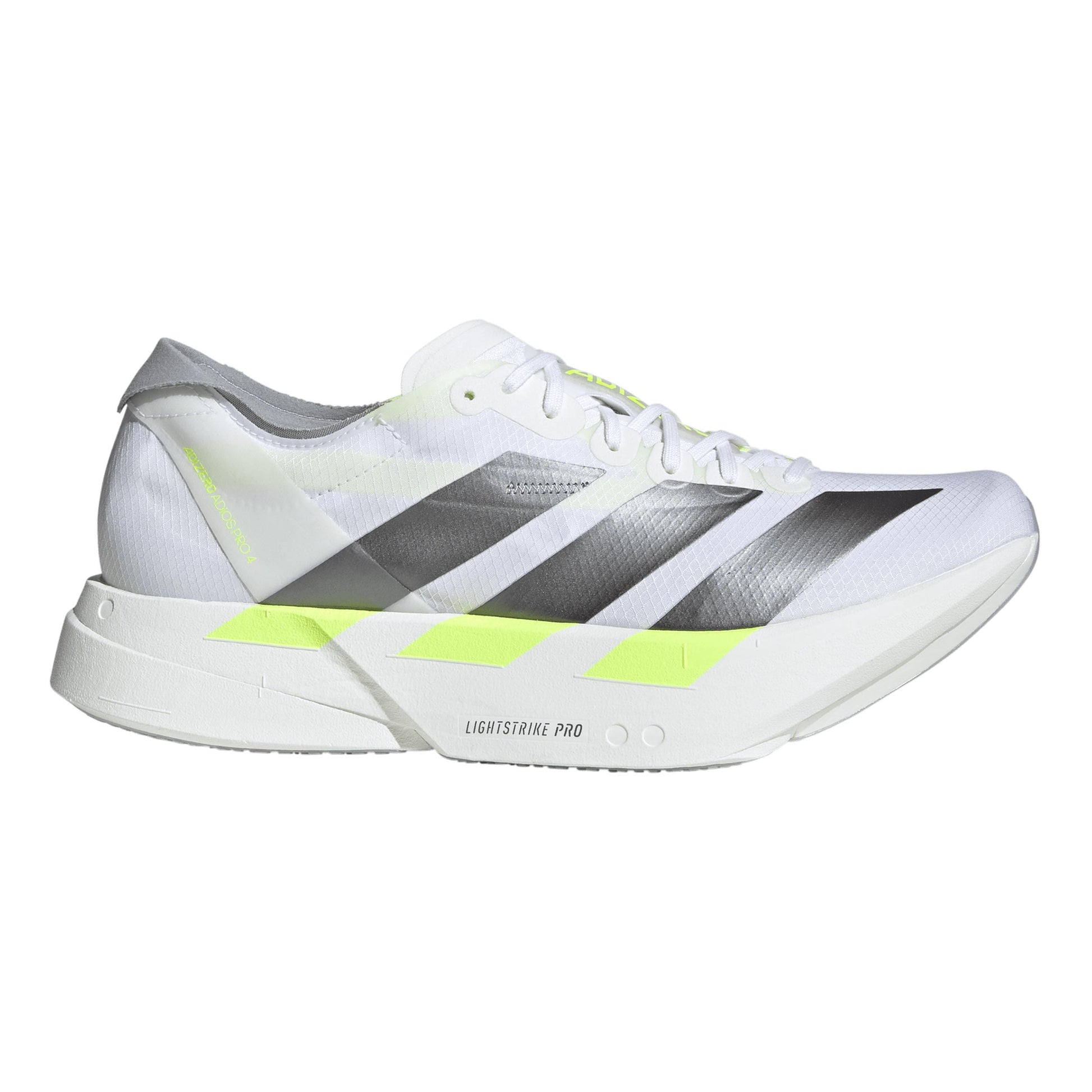 adidas adizero Adios Pro 4 Wettkampfschuh Herren - weiß, grau