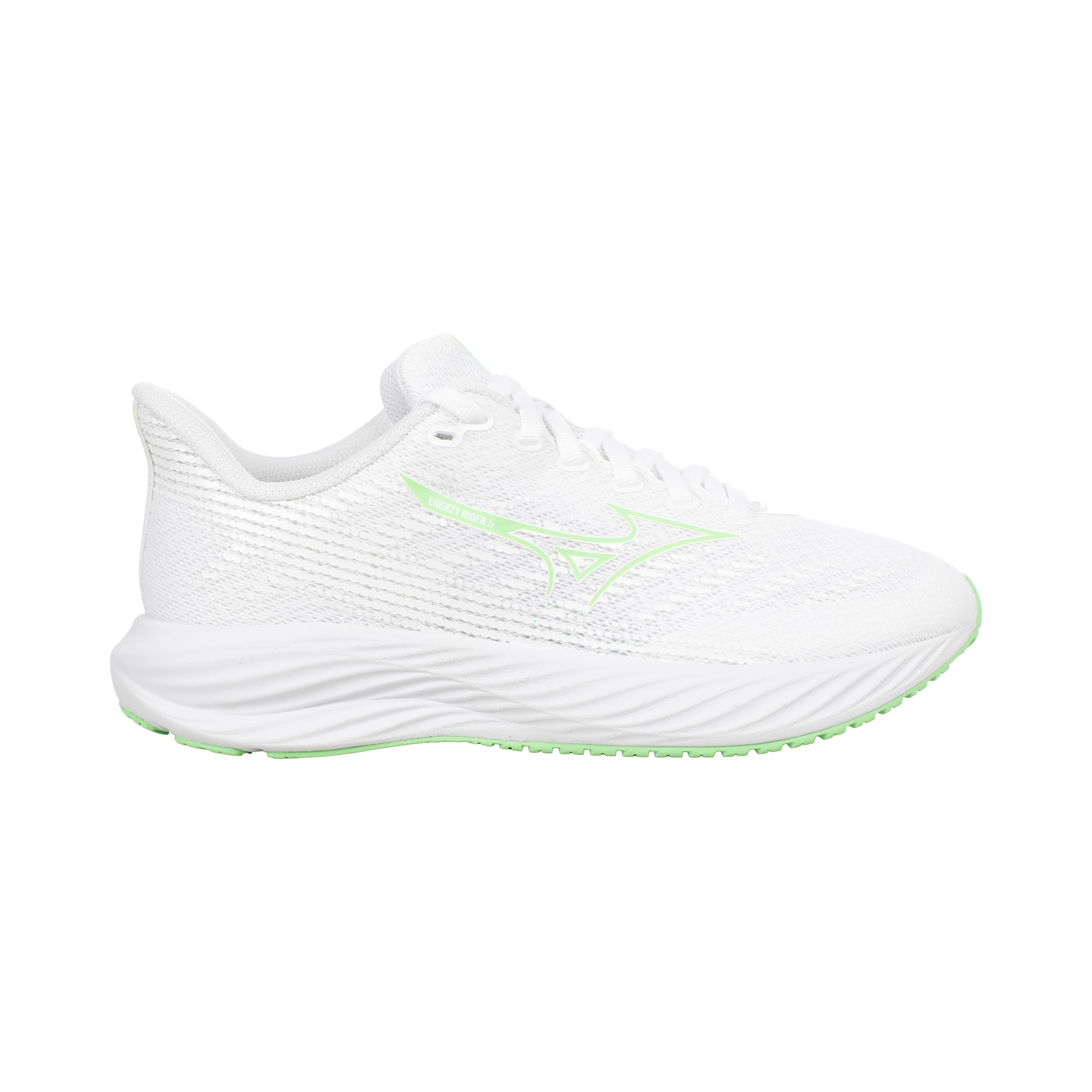 Mizuno Enerzy Rider Jnr  Neutralschuh Kinder - weiß, grün
