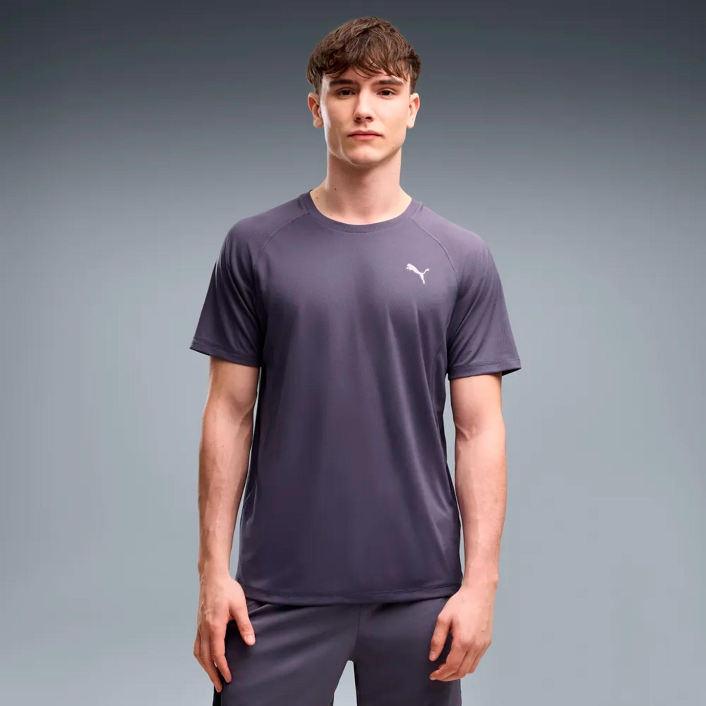 Puma Velocity  Laufshirt Herren - grau