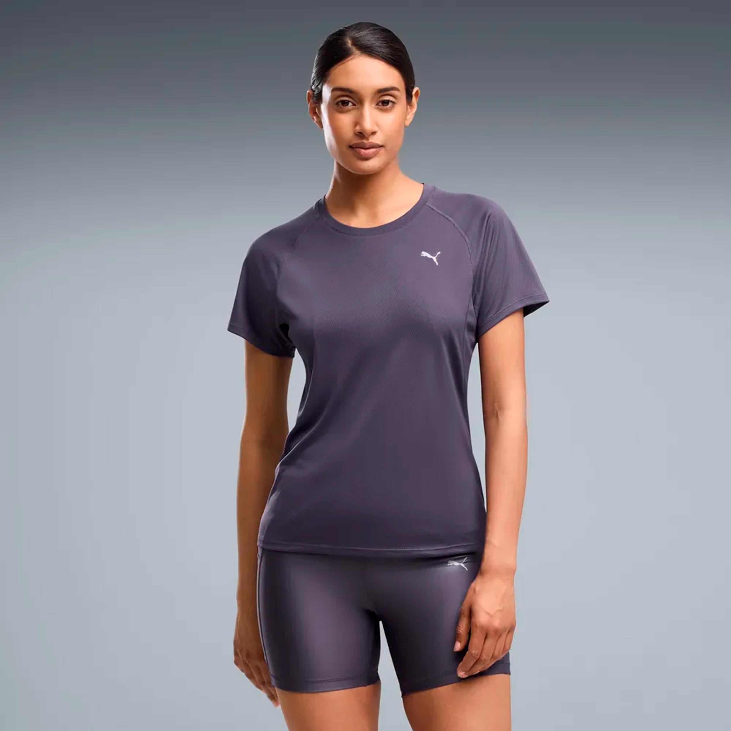 Puma Velocity  Laufshirt Damen - grau