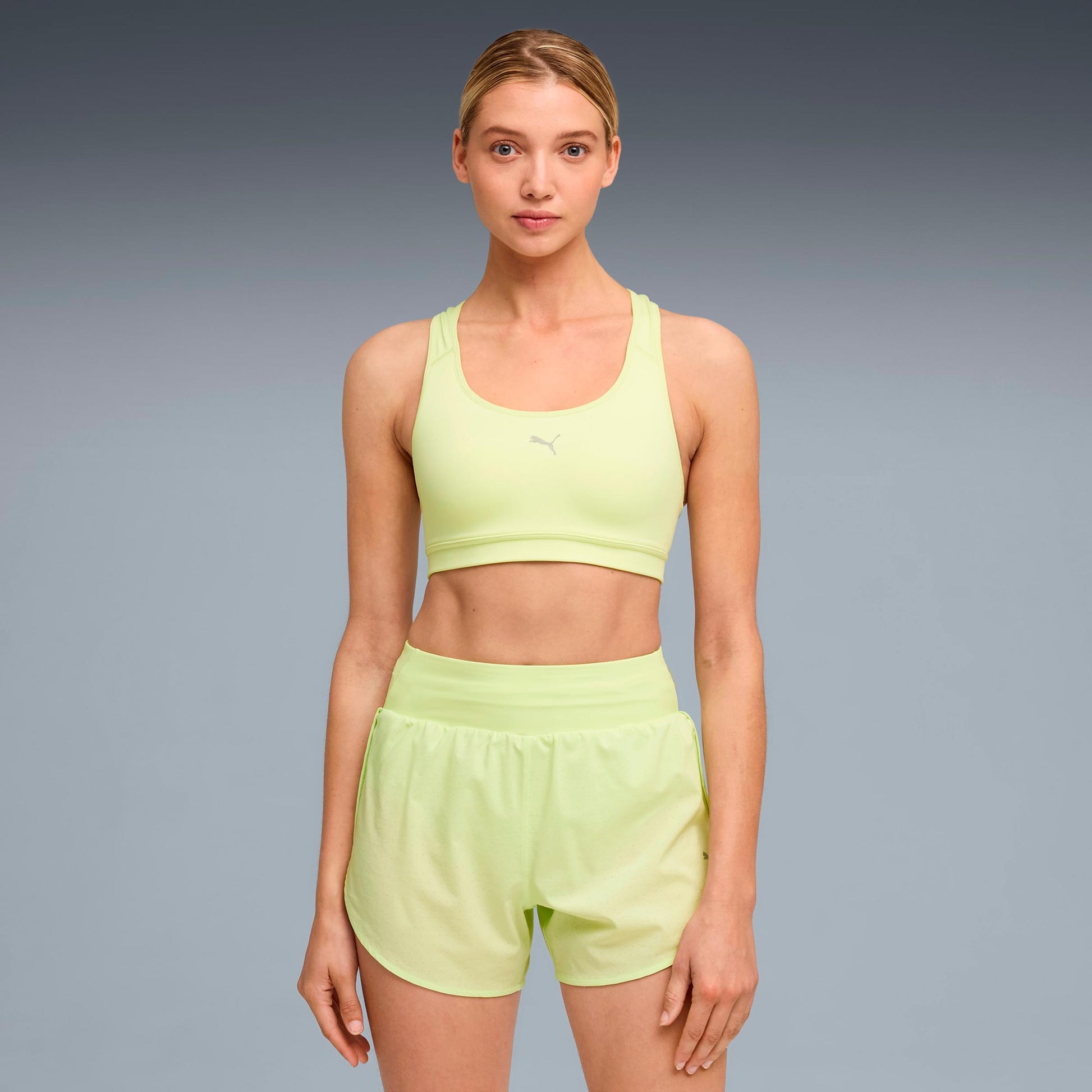Puma 4Keeps Run Sport-BH Damen-grün