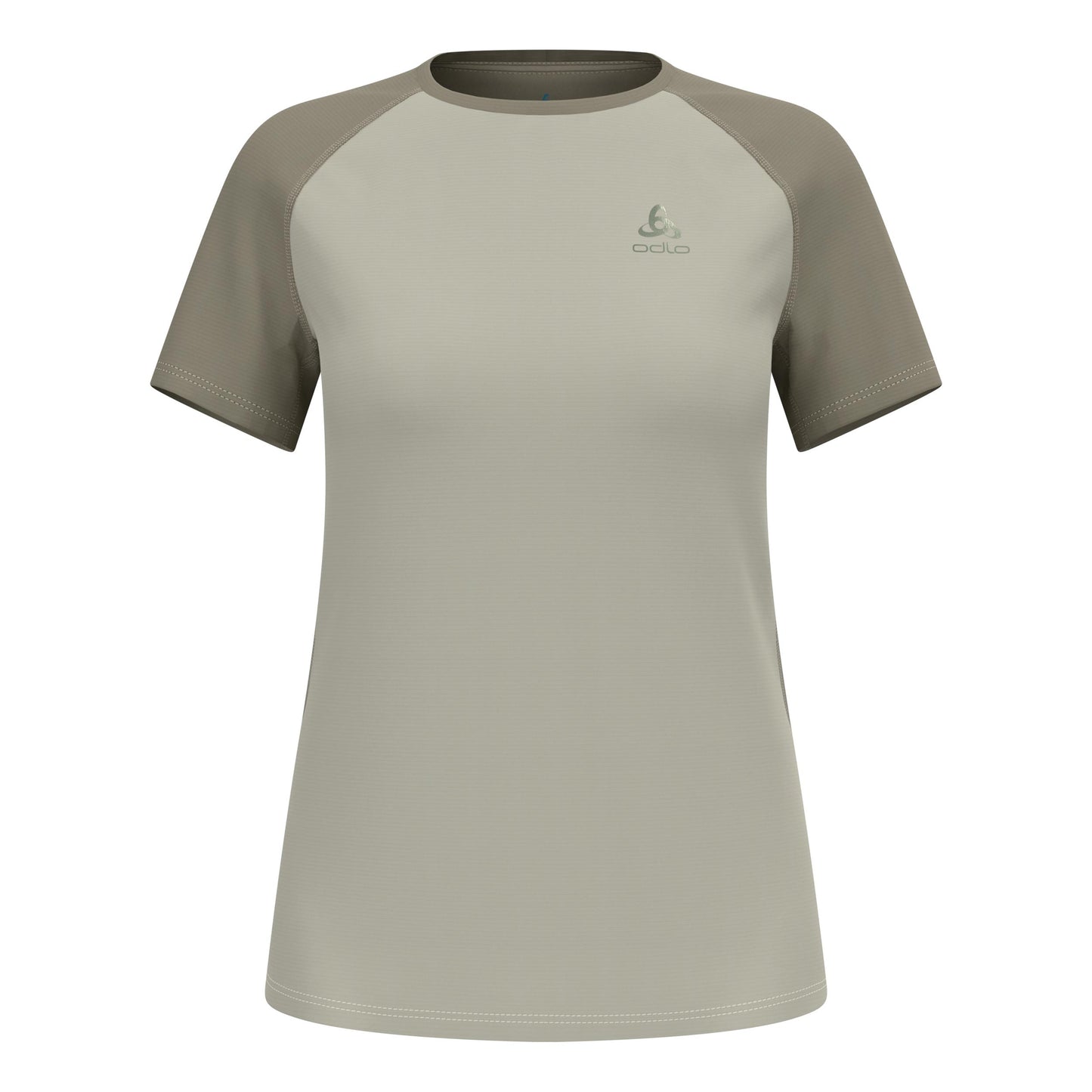 Odlo X-Alp Trail Laufshirt Damen-grau, oliv