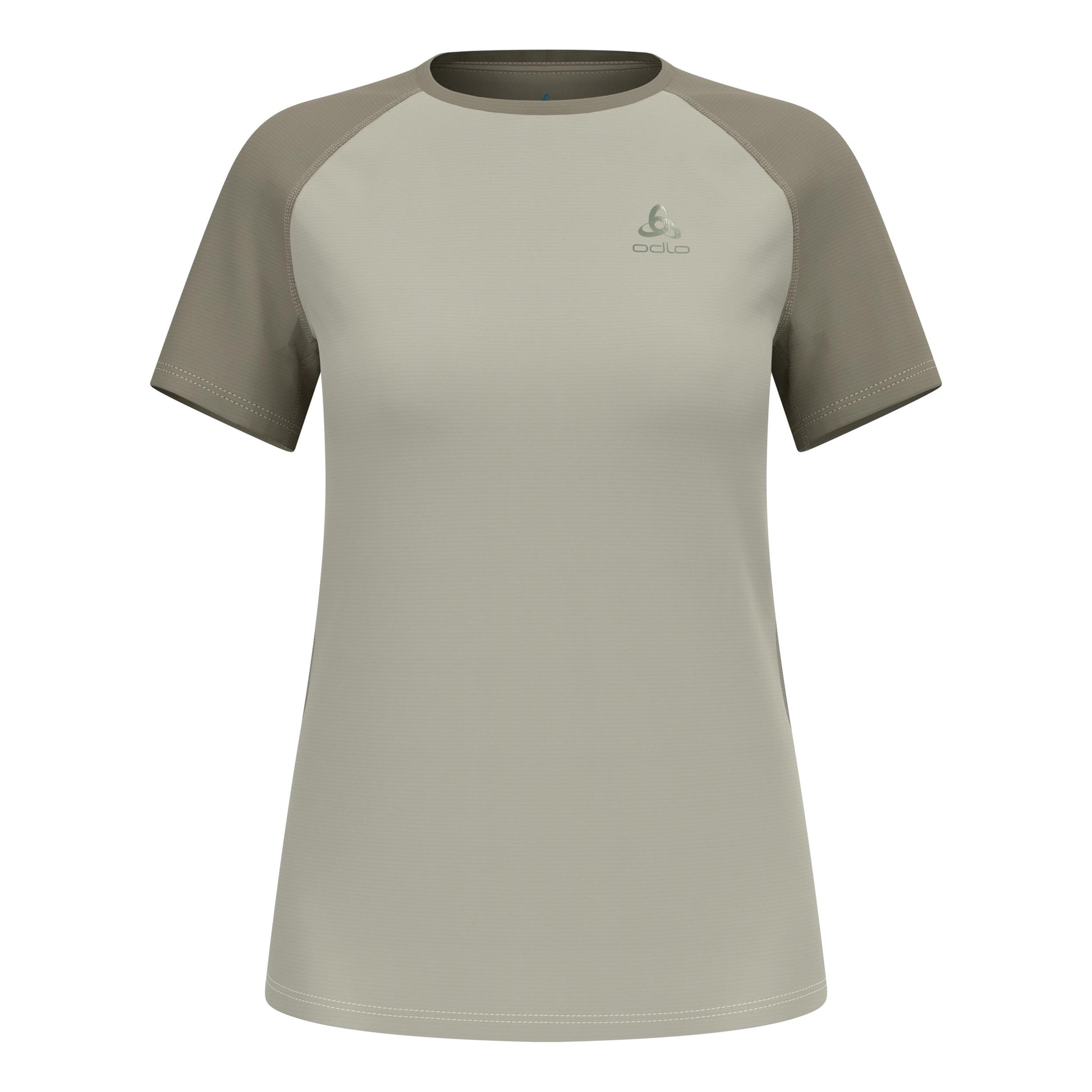 Odlo X-Alp Trail Laufshirt Damen-grau, oliv