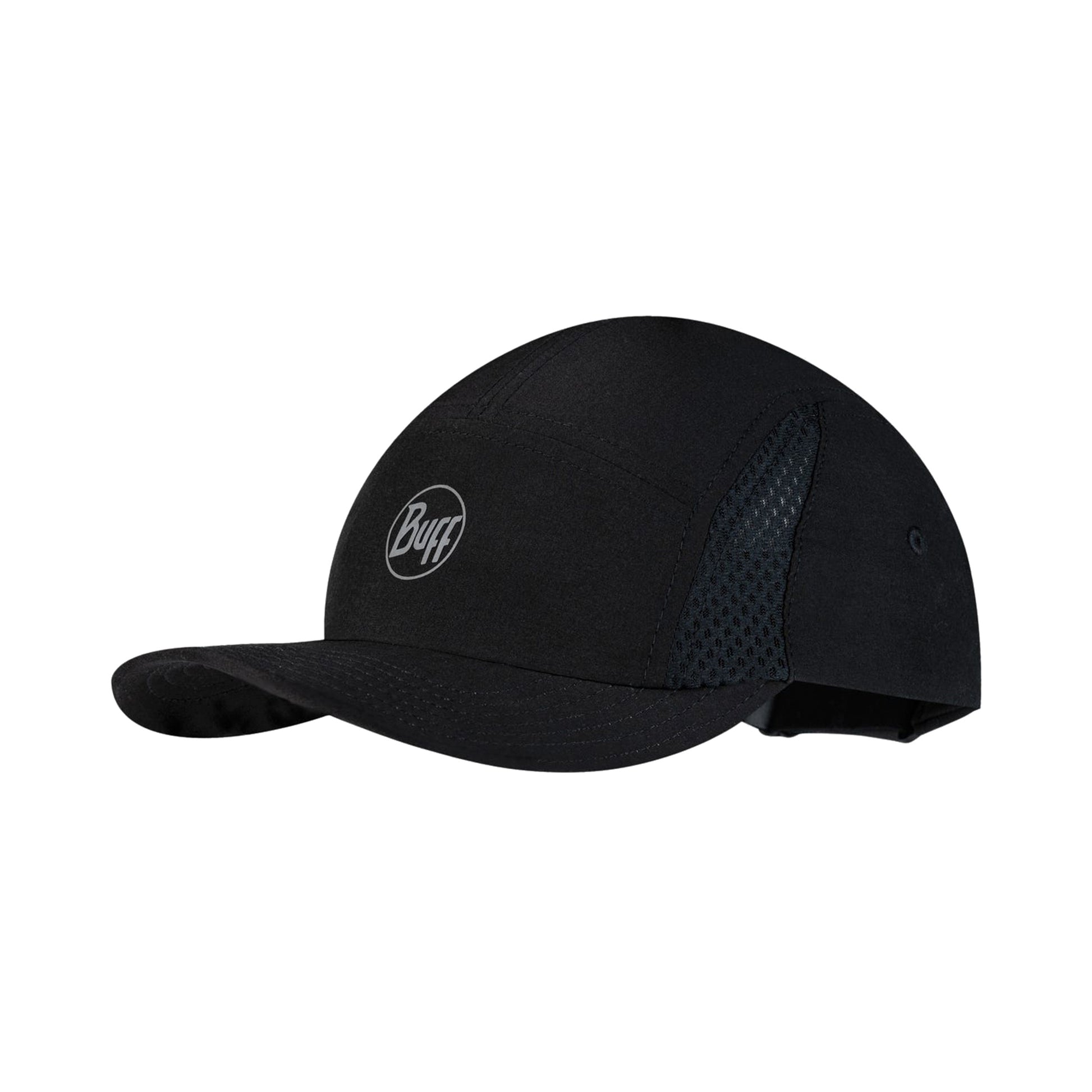 Buff 5 Panel Go Cap Unisex-schwarz