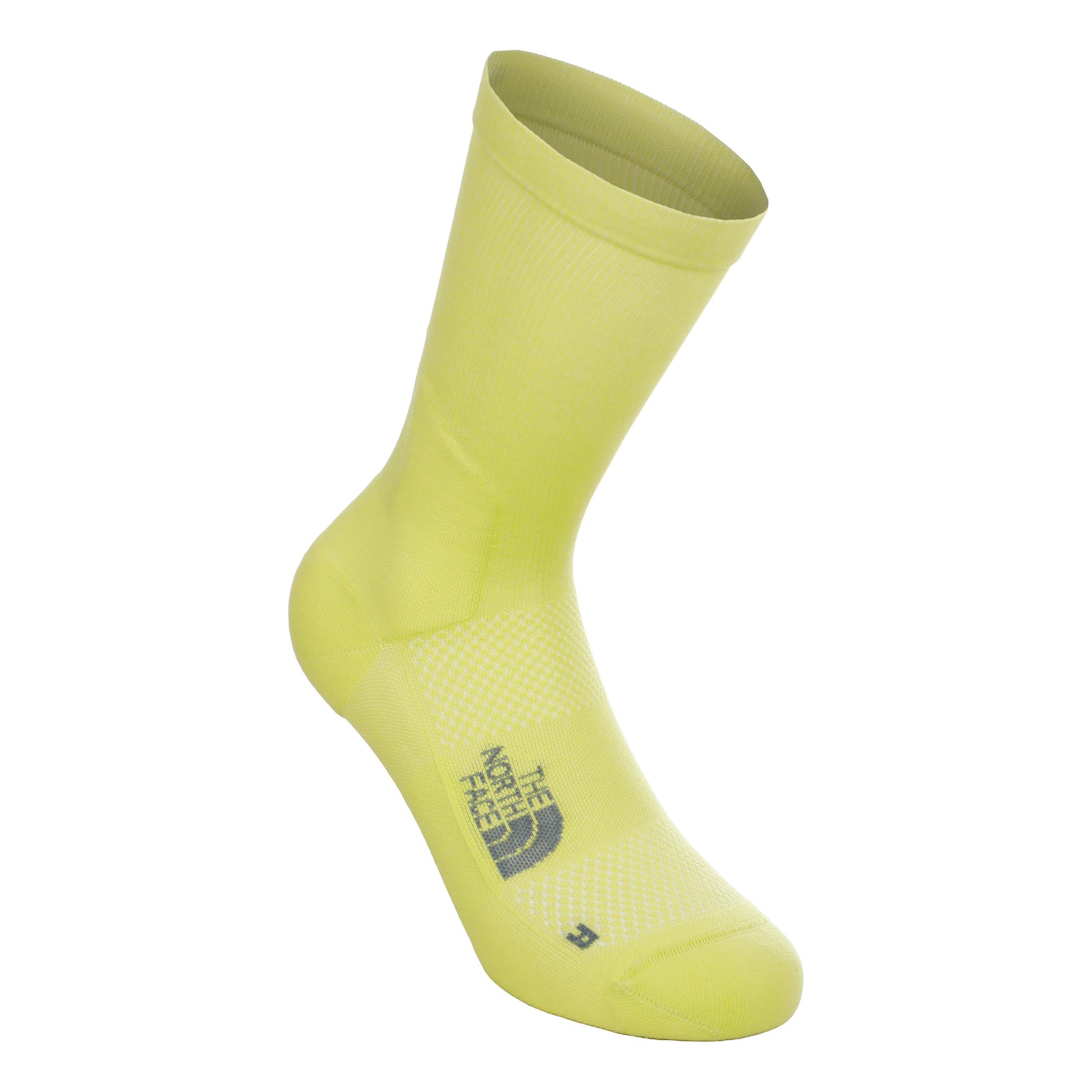 The North Face Never Stop Crew  Laufsocken Unisex - limette, grau