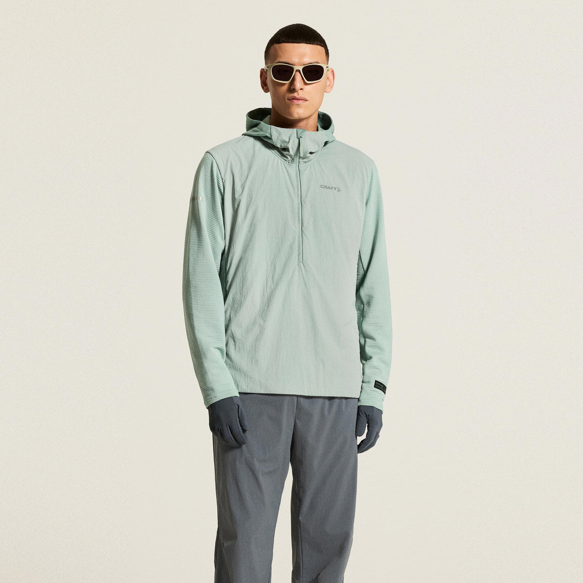 Craft SubZ Light Sweatjacke Herren - salbei