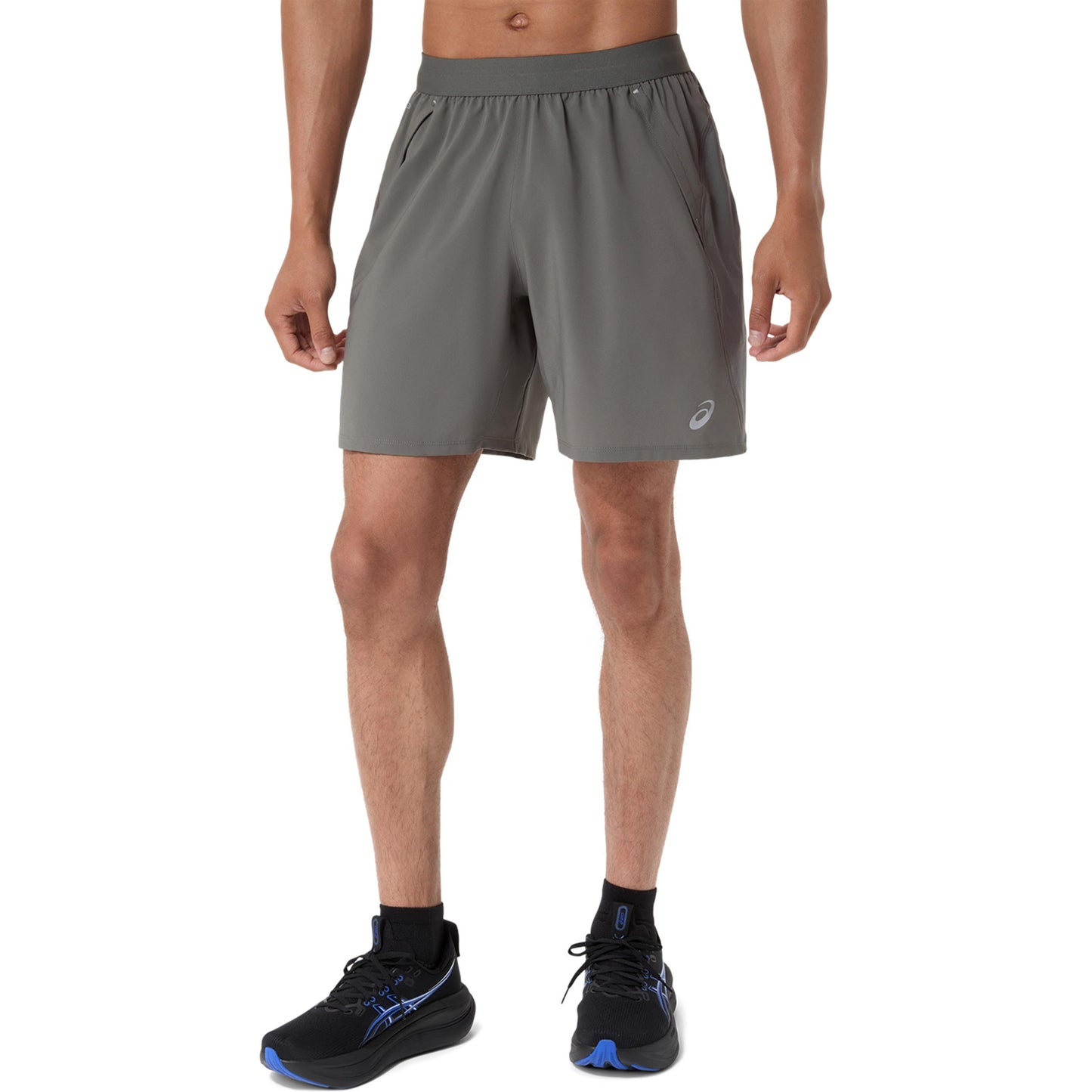 ASICS Road 7In  Laufshorts Herren - grau