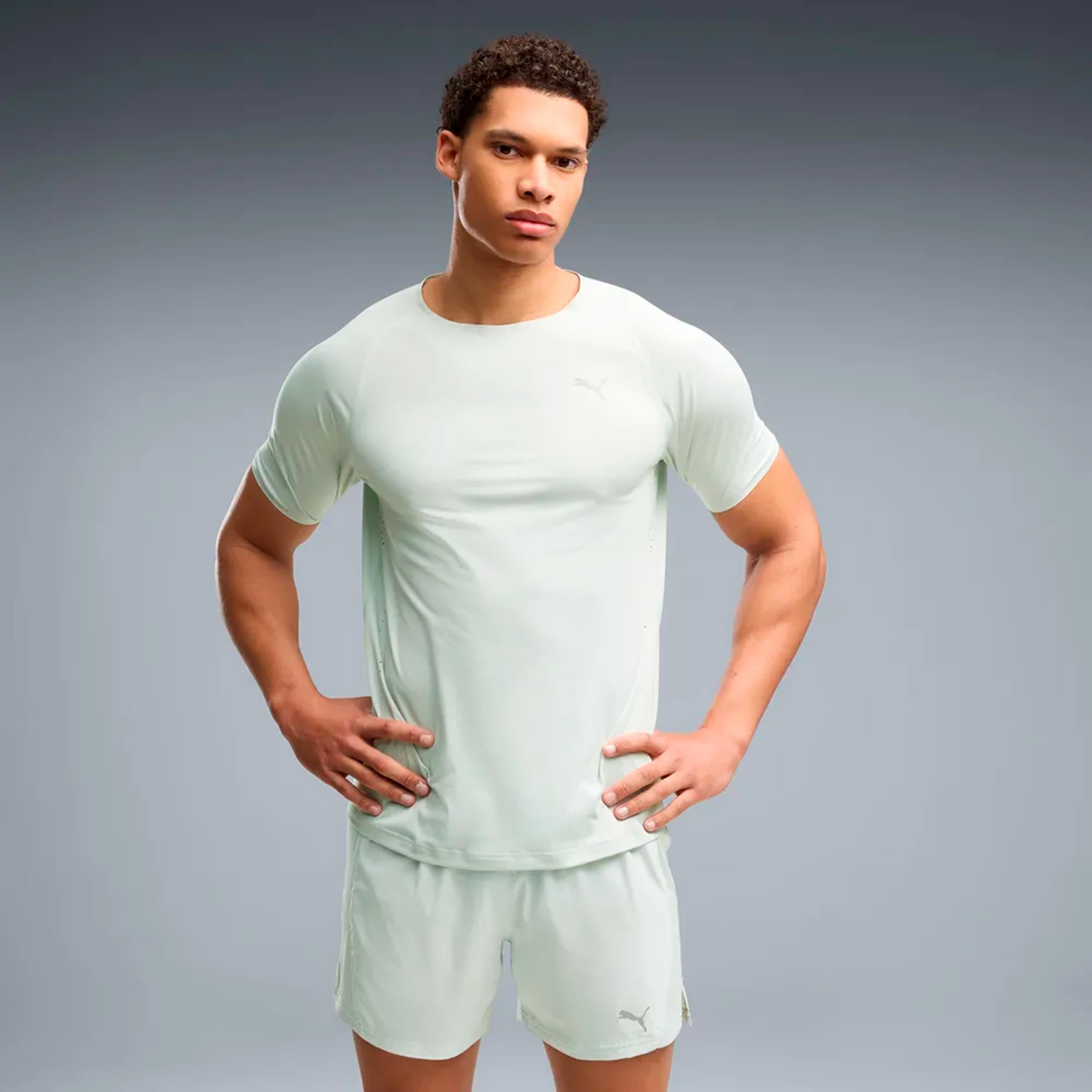 Puma Everyday Cloudspun  Laufshirt Herren - hellgrün