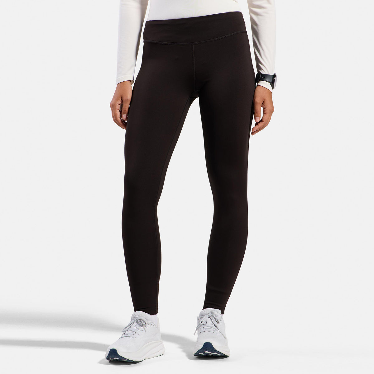 Odlo Essential Warm  Lauftight Damen - braun