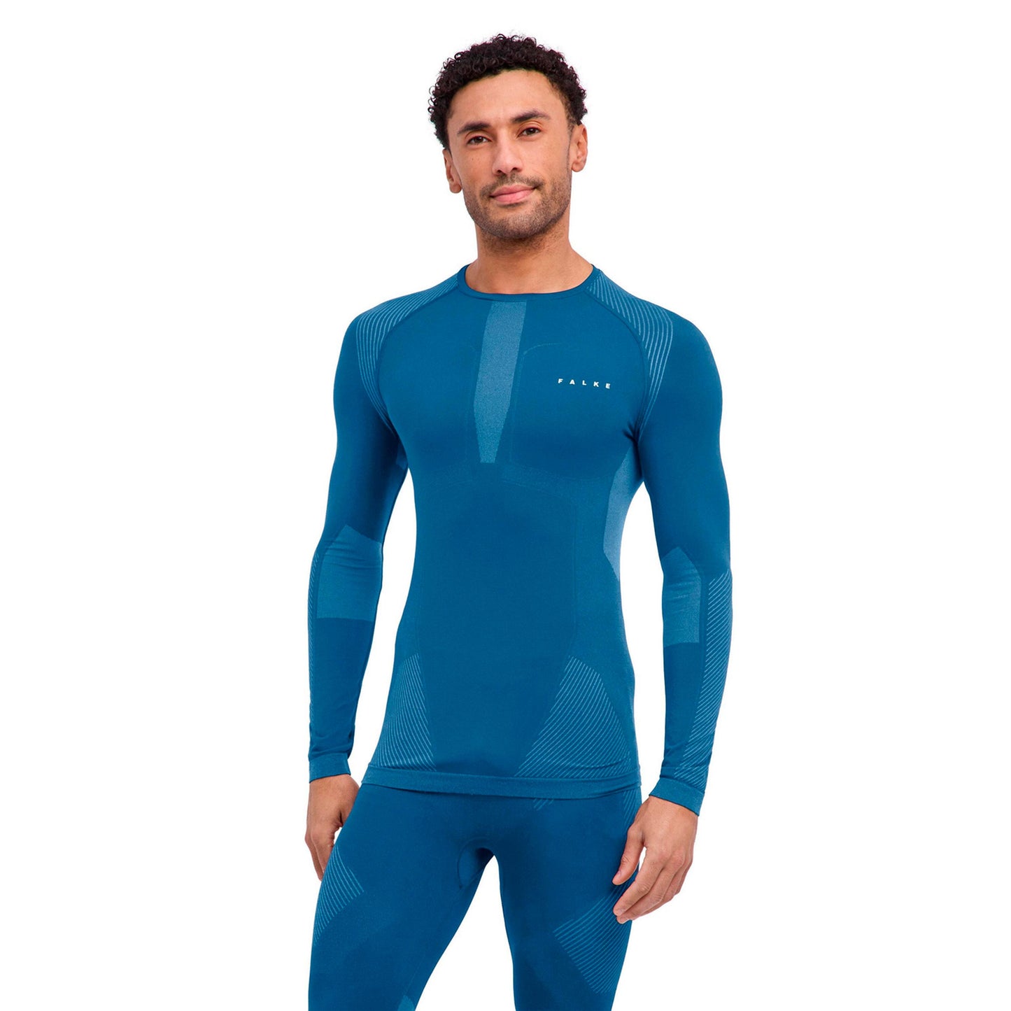 Falke Warm  Unterhemd Herren - blaugrau