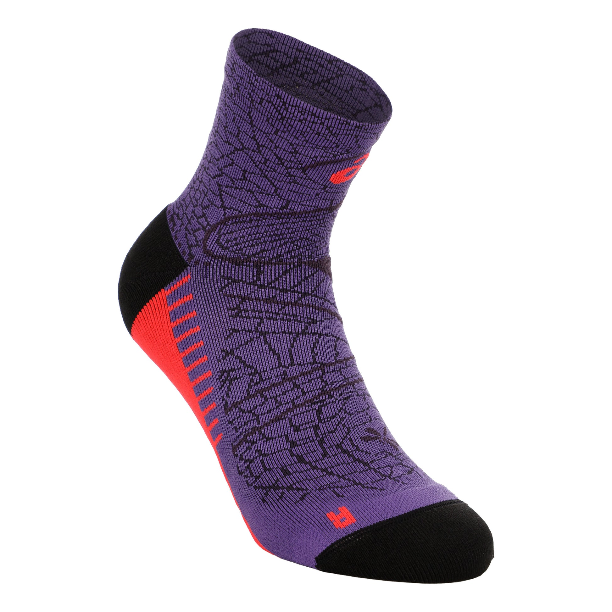 ASICS Performance Run Quarter Laufsocken Unisex - lila