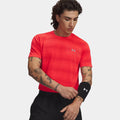 Velociti  Laufshirt Herren - rot, silber