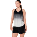 Road Fade Laufshirt Damen-schwarz, beige