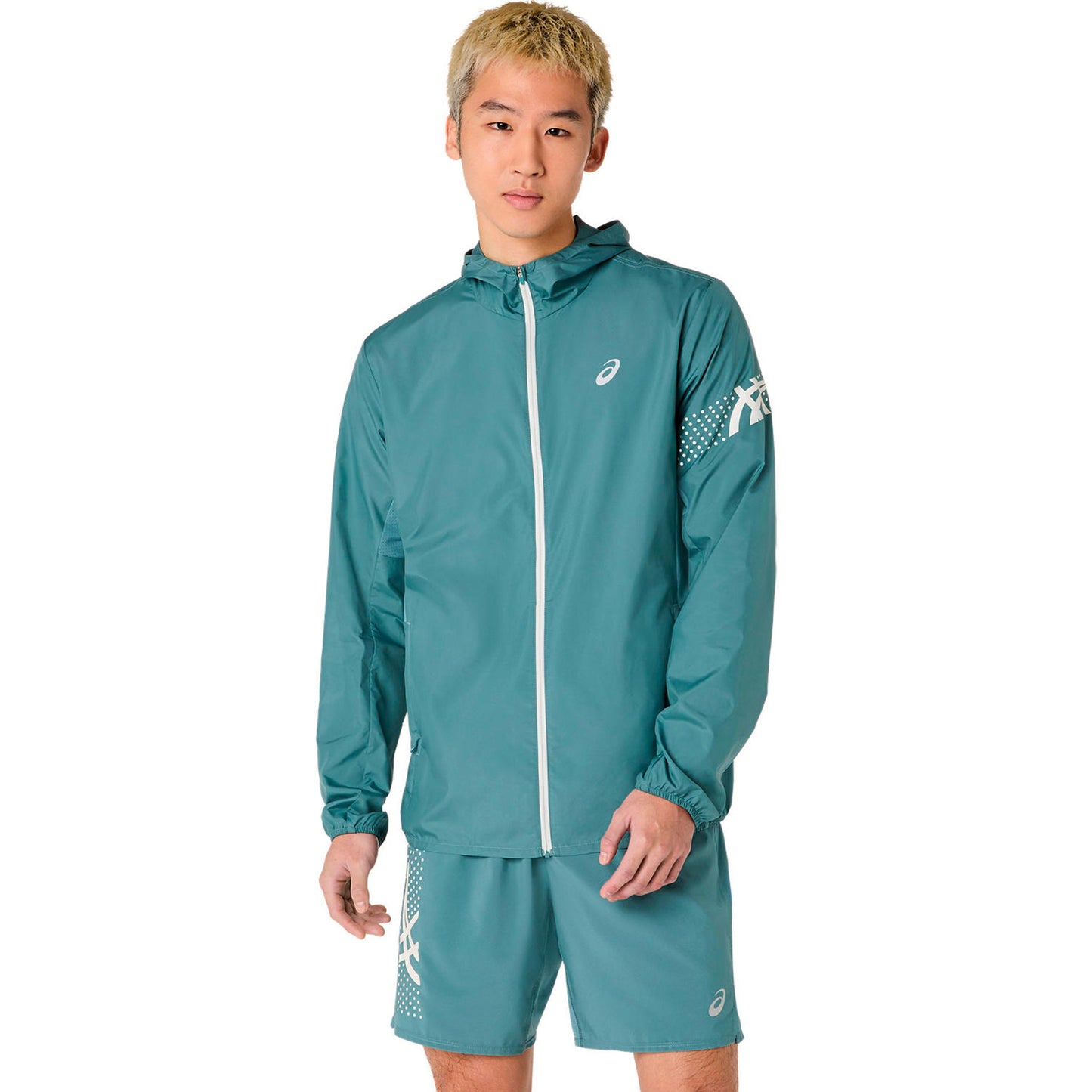 ASICS Icon  Laufjacke Herren - türkis