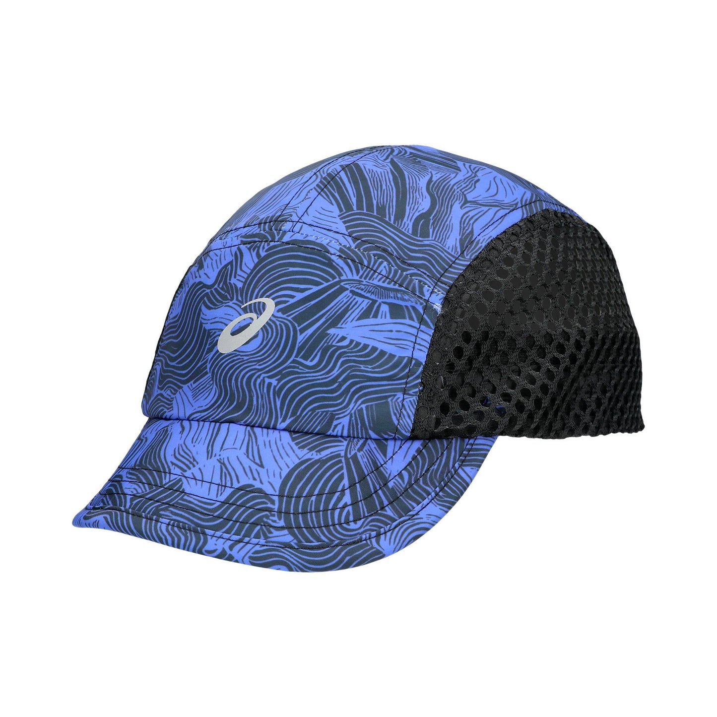 ASICS Fujitrail Graphic Cap Unisex-blau, schwarz