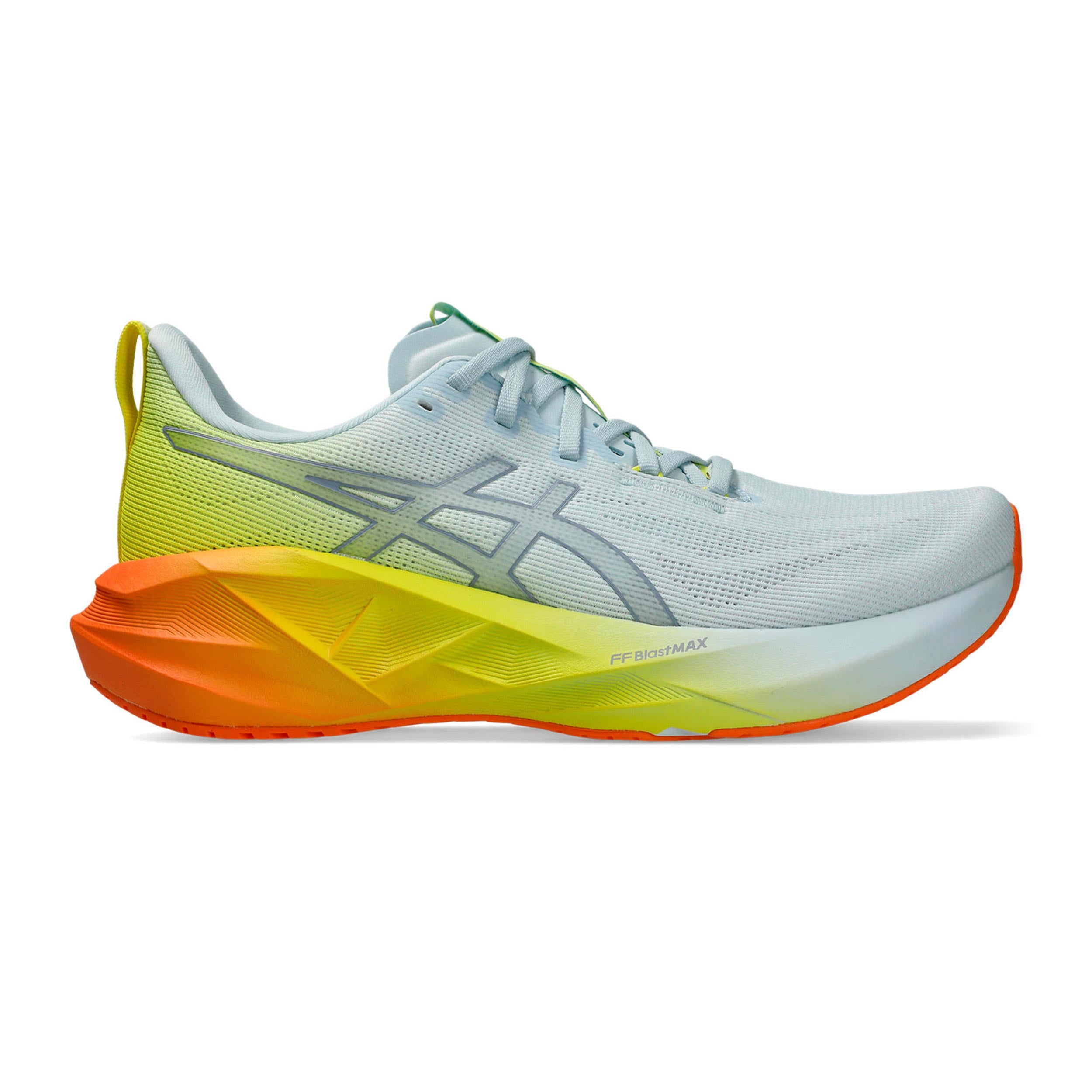 sセイズ Novablast 5 Sunny Sizzle Neutralschuh Herren-hellblau, gelb