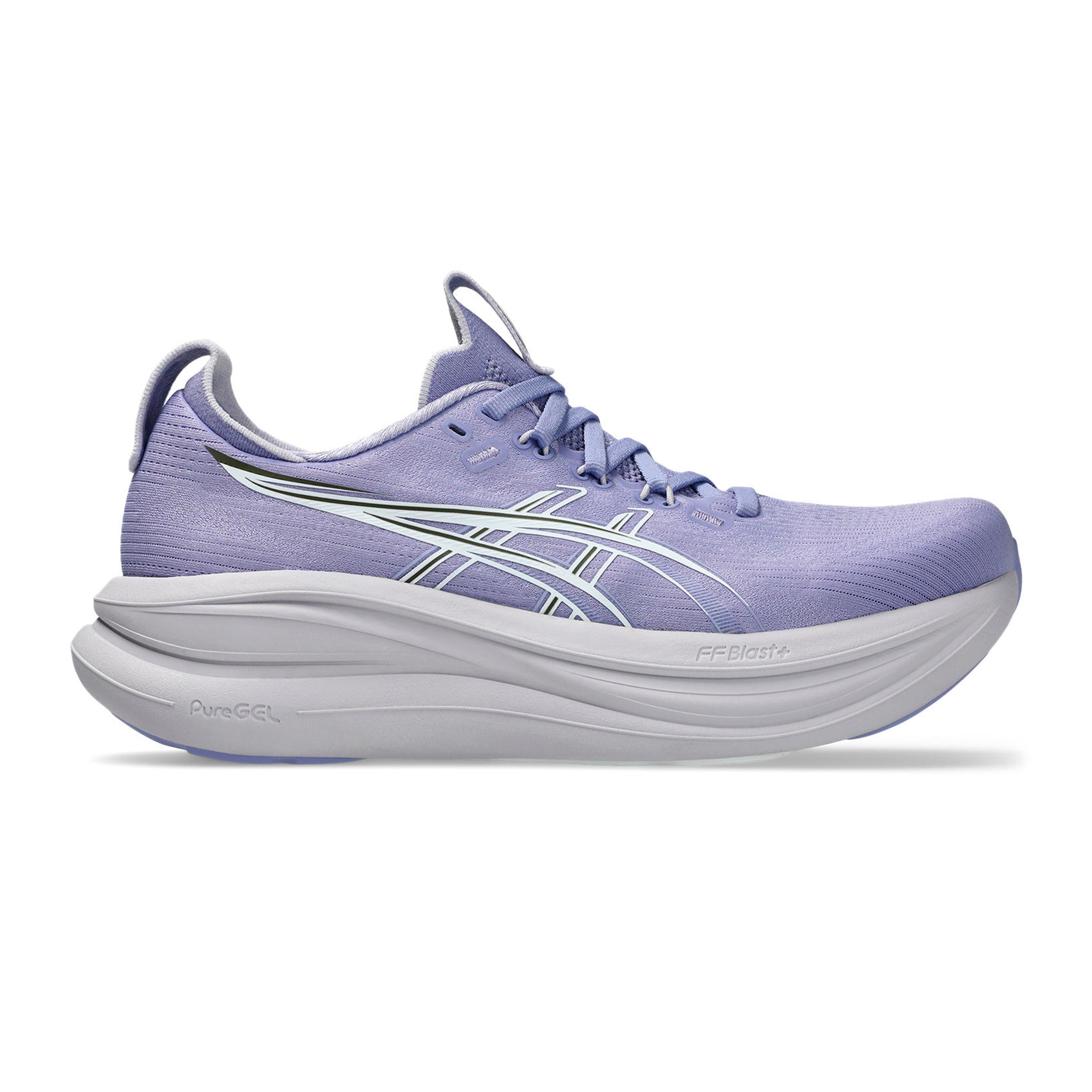 ASICS Gel-Nimbus 28 Neutralschuh Damen - flieder, weiß