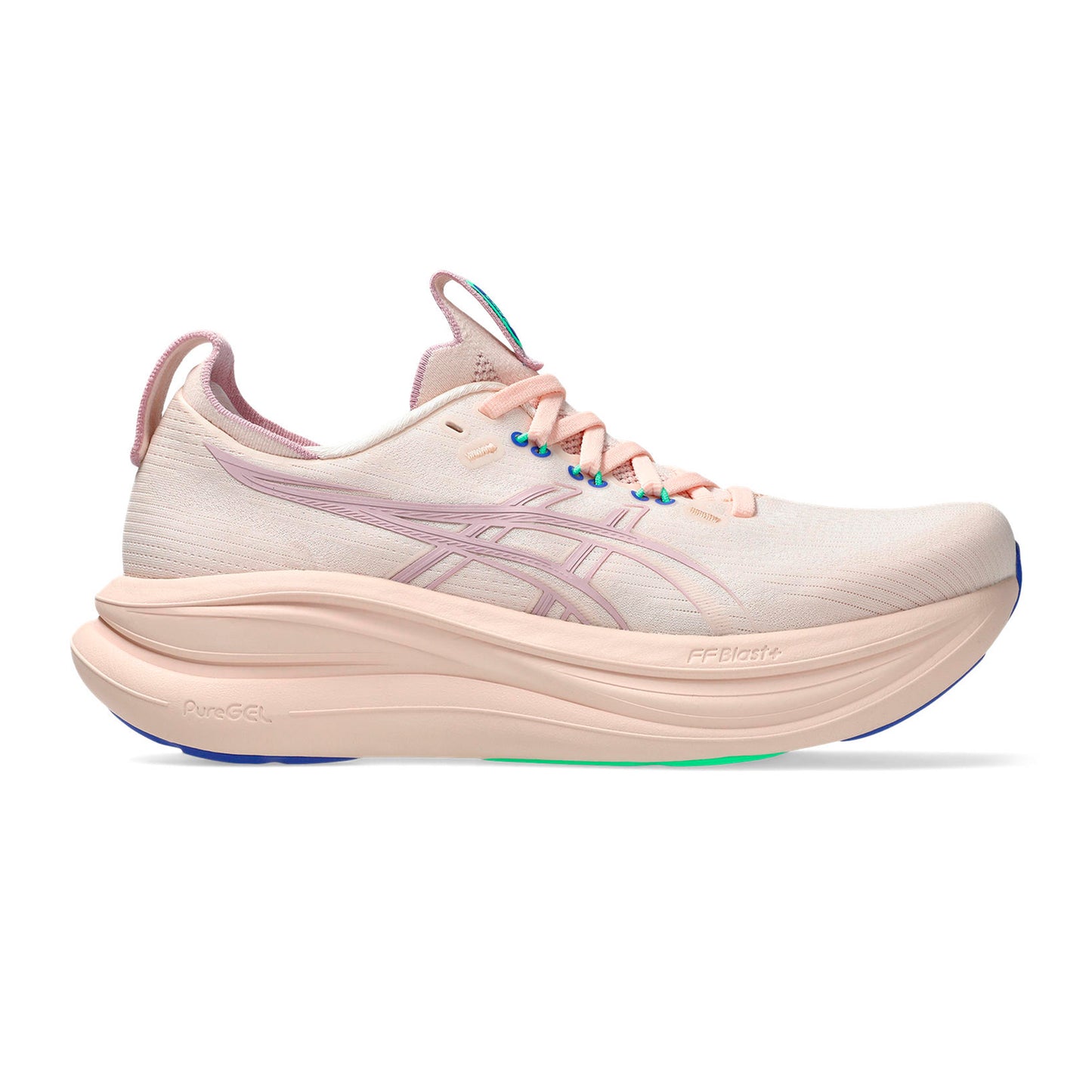 ASICS Gel-Nimbus 28 Neutralschuh Damen - apricot, rosa