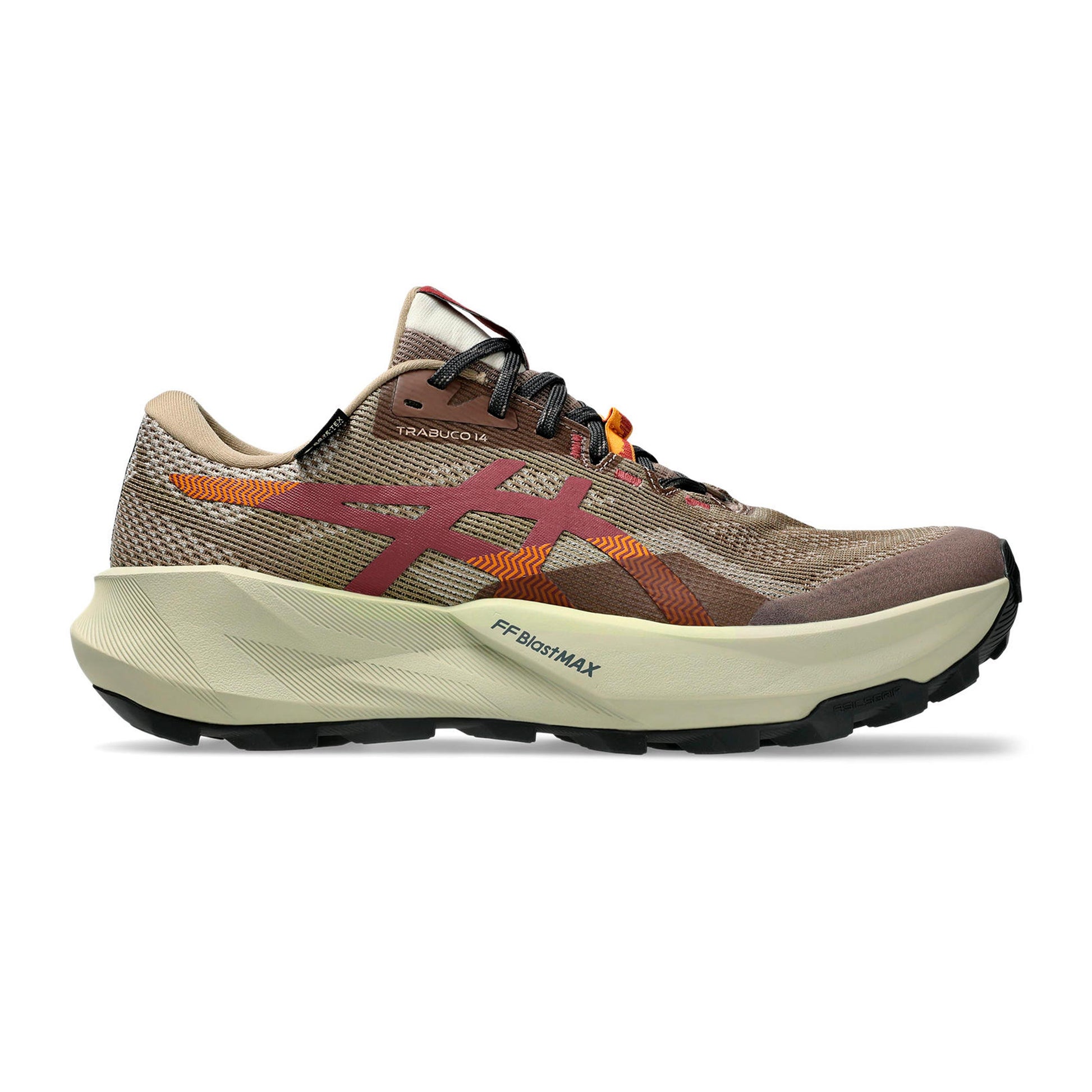 ASICS TRABUCO 14 GTX Trailschuh Herren - beige, rost