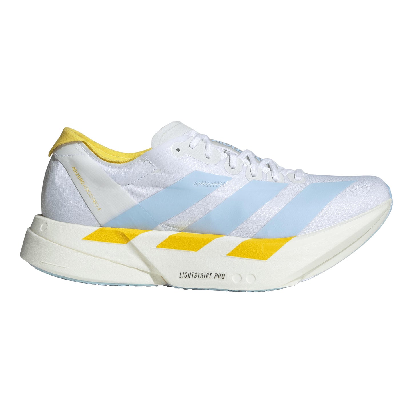 adidas adizero Adios Pro 4 Wettkampfschuh Damen - weiß, blau