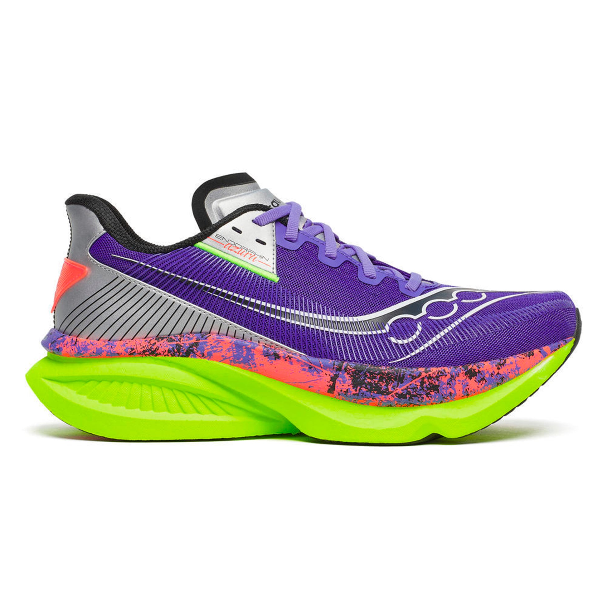 Saucony Endorphin Azura Neutralschuh Herren-lila, neongelb