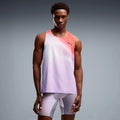 Lightspeed Ultraweave Graphic  Laufshirt Herren - hellgrau, orange