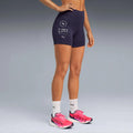 HYROX short Lauftight Damen-lila