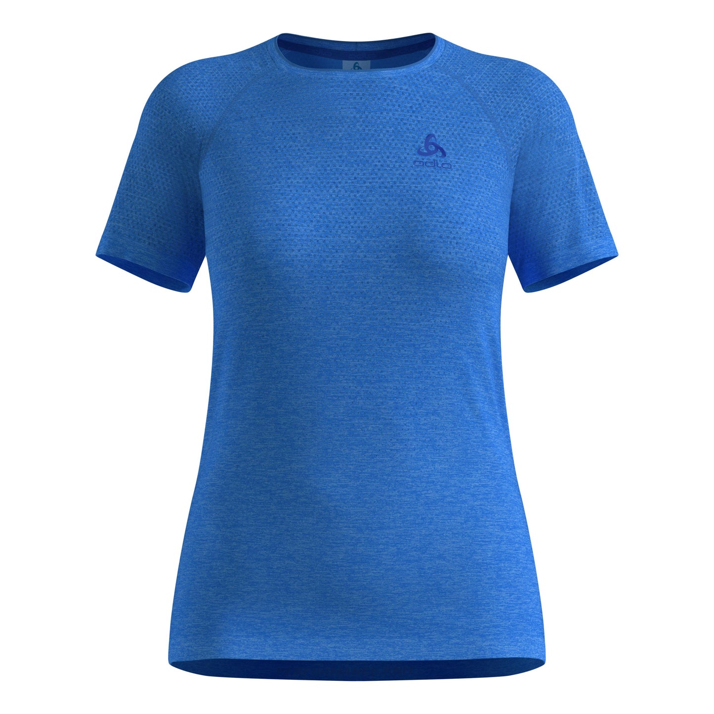 Odlo Essential Seamless Laufshirt Damen-blau