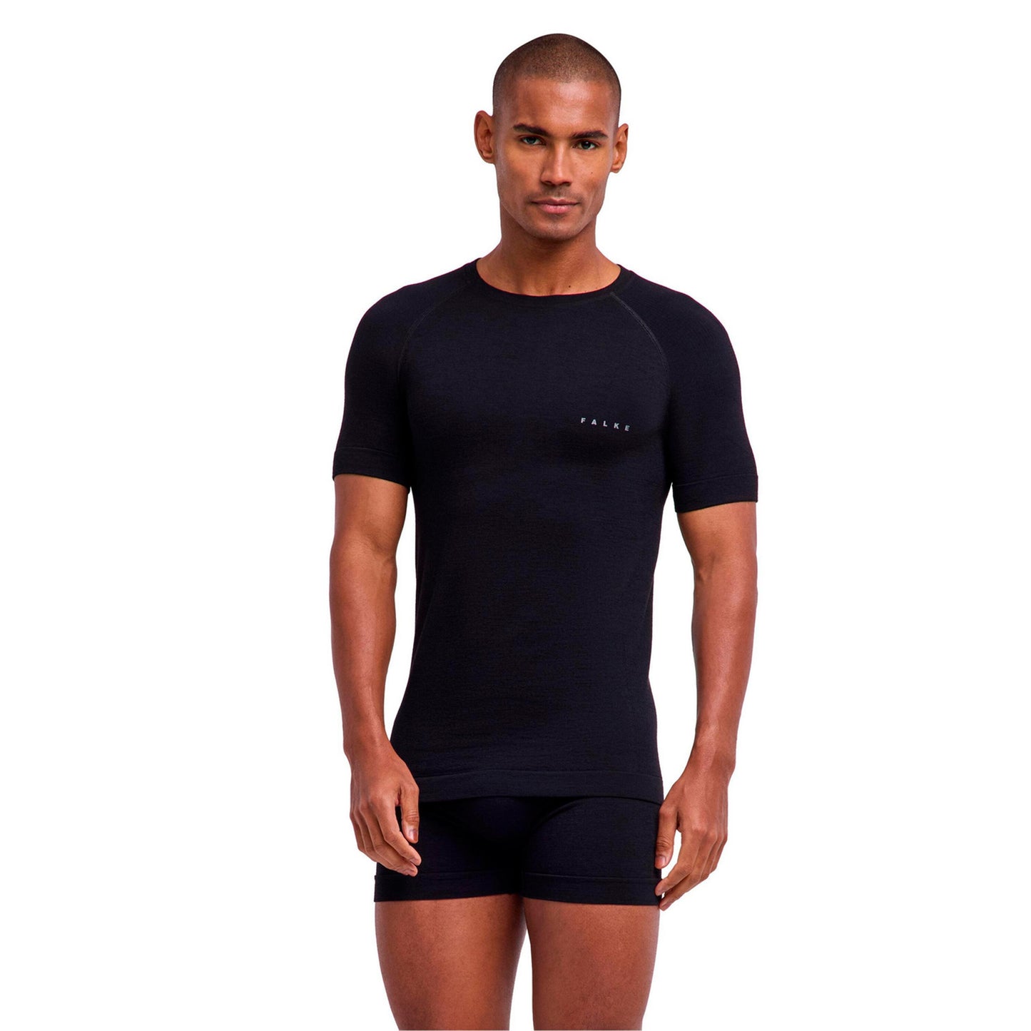 Falke Wool Tech Light Unterhemd Herren-schwarz