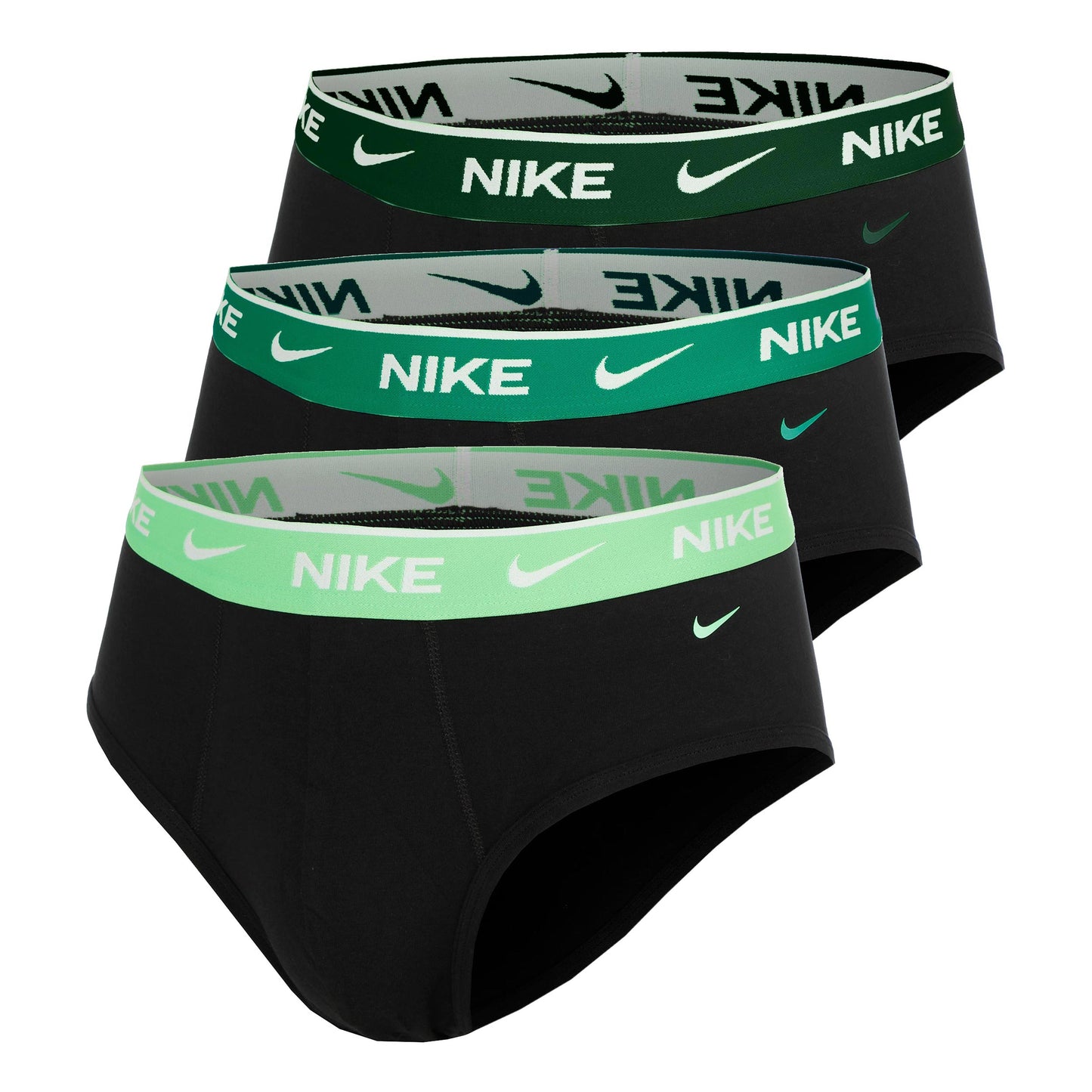 Nike Essential Cotton Stretch Brief Boxer Short 3er Pack Herren - beige